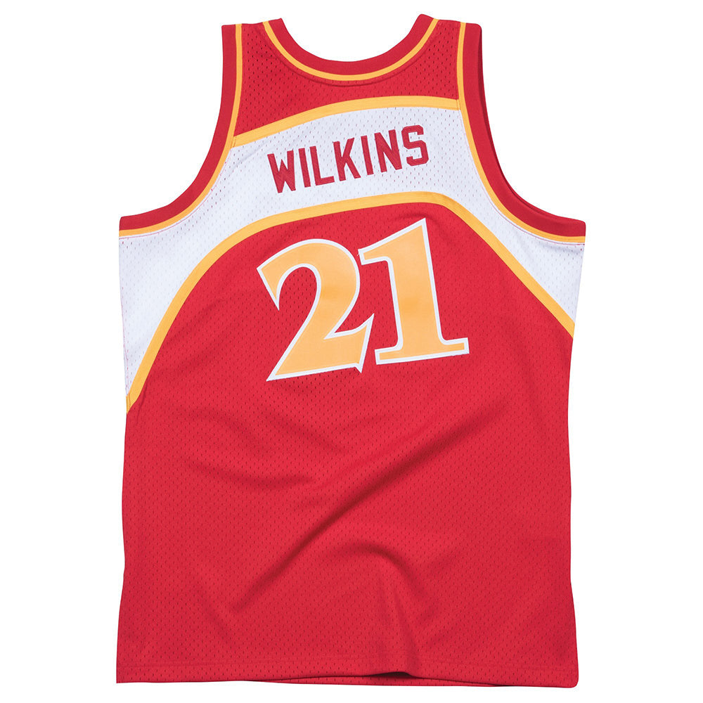 NBA Atlanta Hawks Dominique Wilkins Mitchell & Ness '86 Retro Swingman Jersey