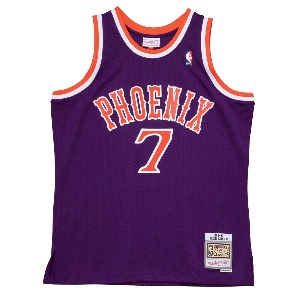 NBA Phoenix Suns Kevin Johnson Mitchell & Ness '89 Retro Swingman Jersey
