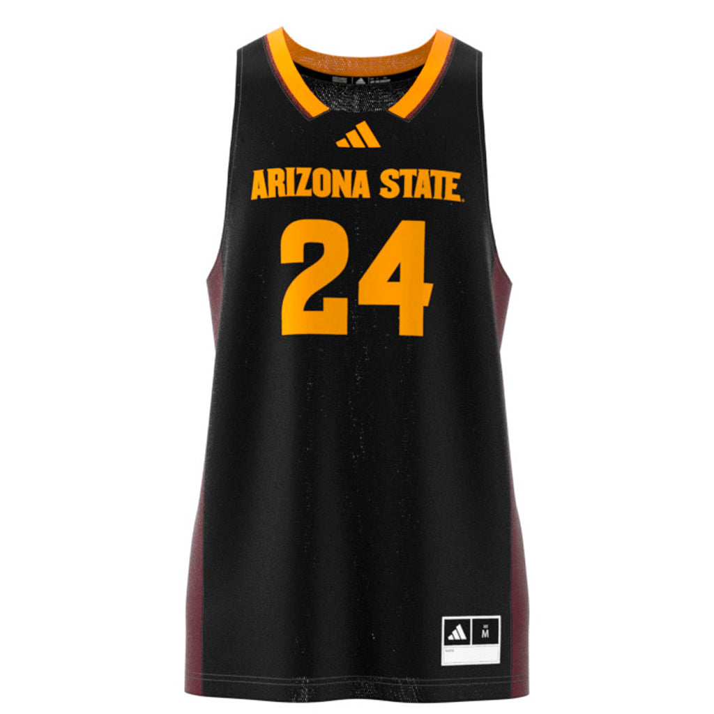 NCAA Arizona State Sun Devils adidas 2025 Swingman Jersey - Black - Image 3