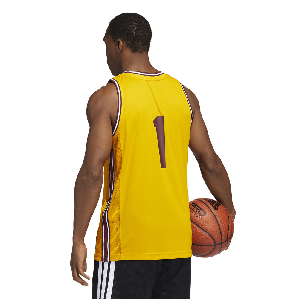 NCAA Arizona State Sun Devils adidas Reverse Retro Basketball Jersey - Image 3