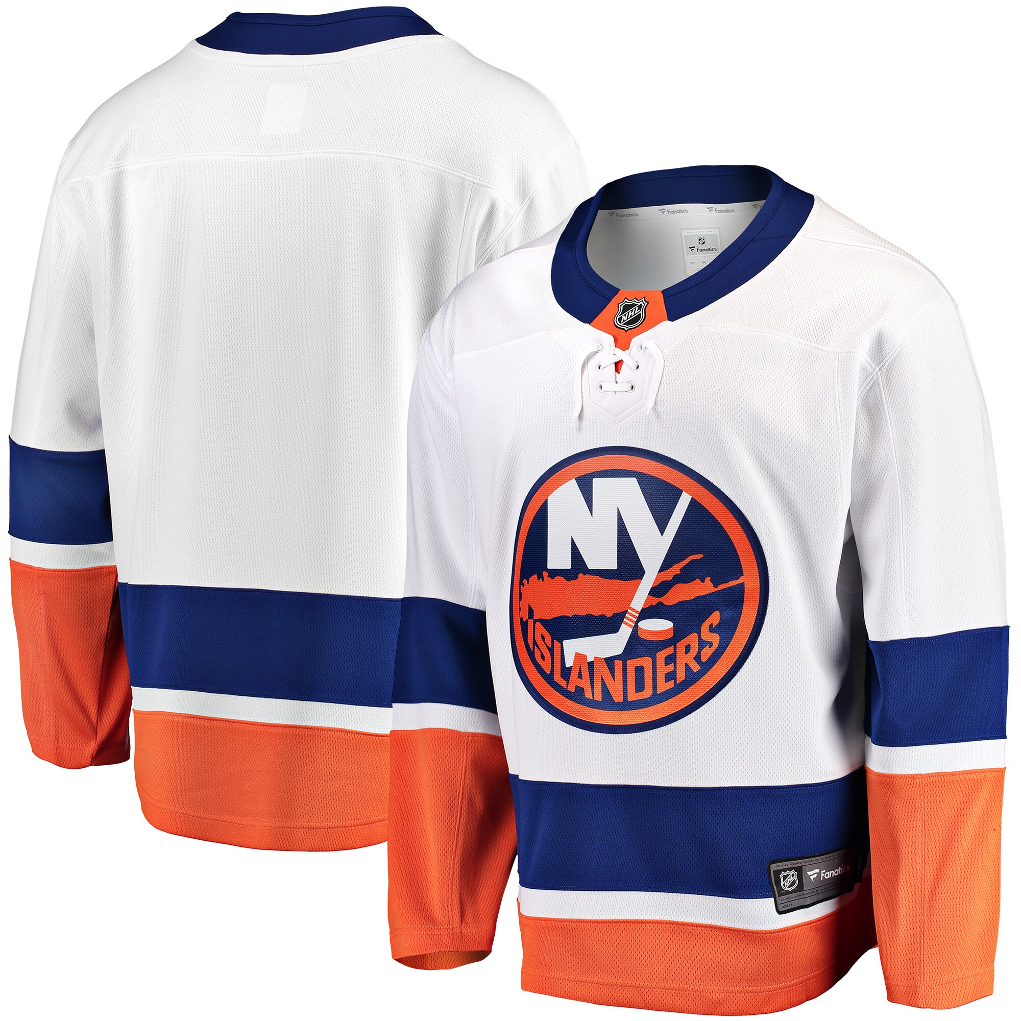 New York Islanders Fanatics Breakaway Away Jersey - White