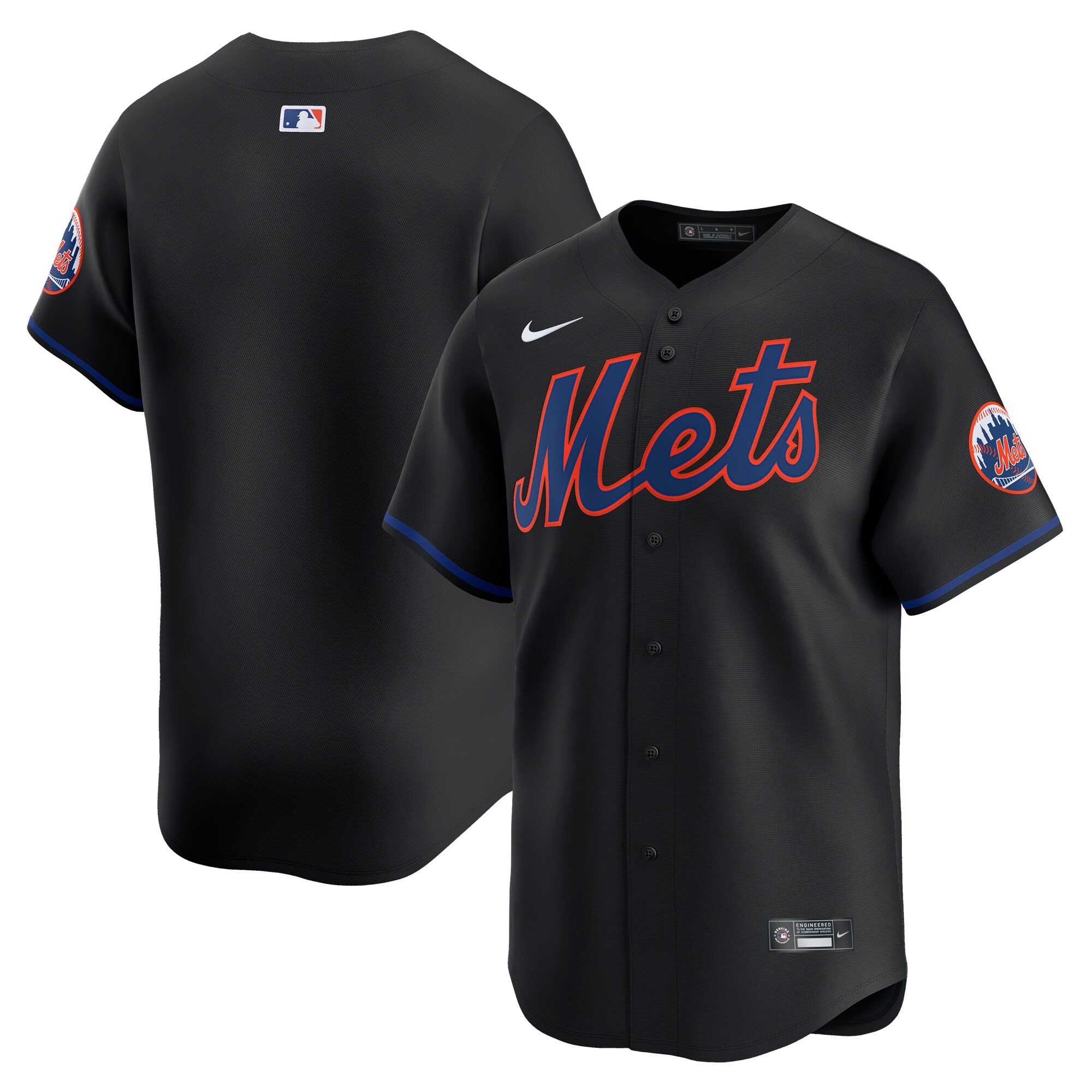 New York Mets Alternate Limited Jersey\u00c2\u00a0\u00e2\u20ac\u201c Black
