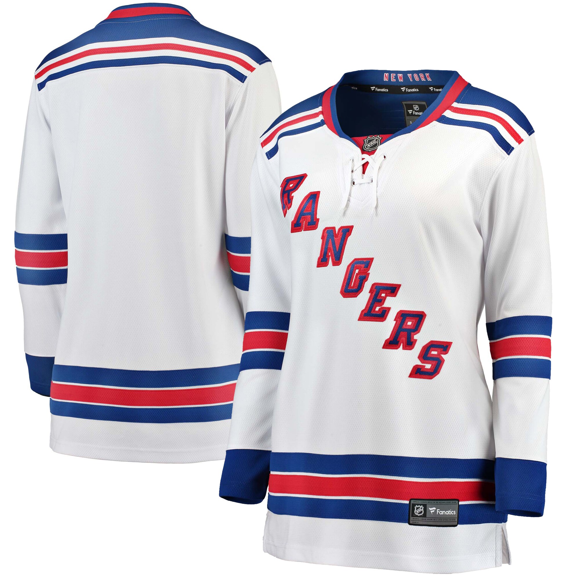 New York Rangers Fanatics Women's Away Breakaway Jersey - White