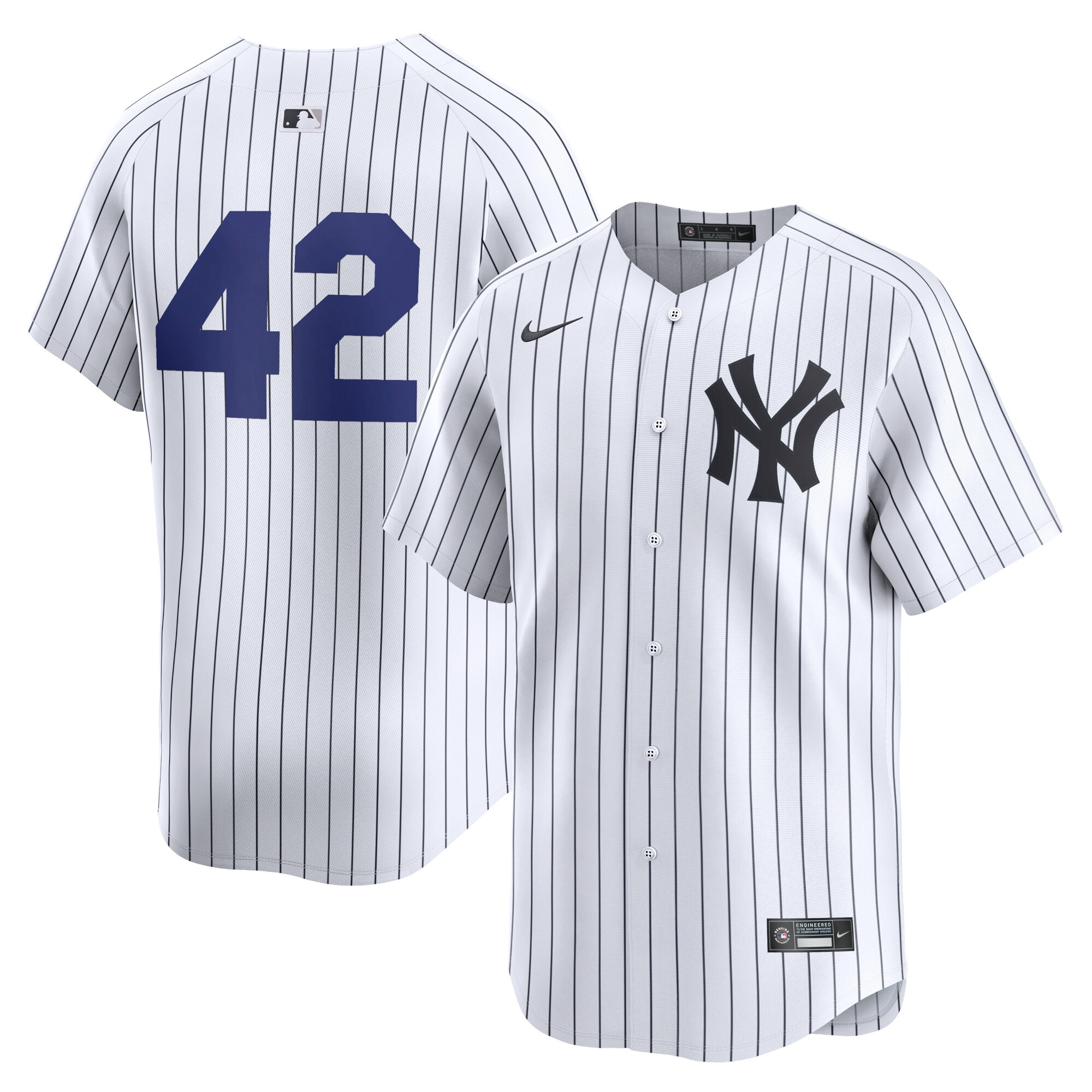 New York Yankees 2024 Jackie Robinson Day Home Limited Jersey\u00c2\u00a0\u00e2\u20ac\u201c White