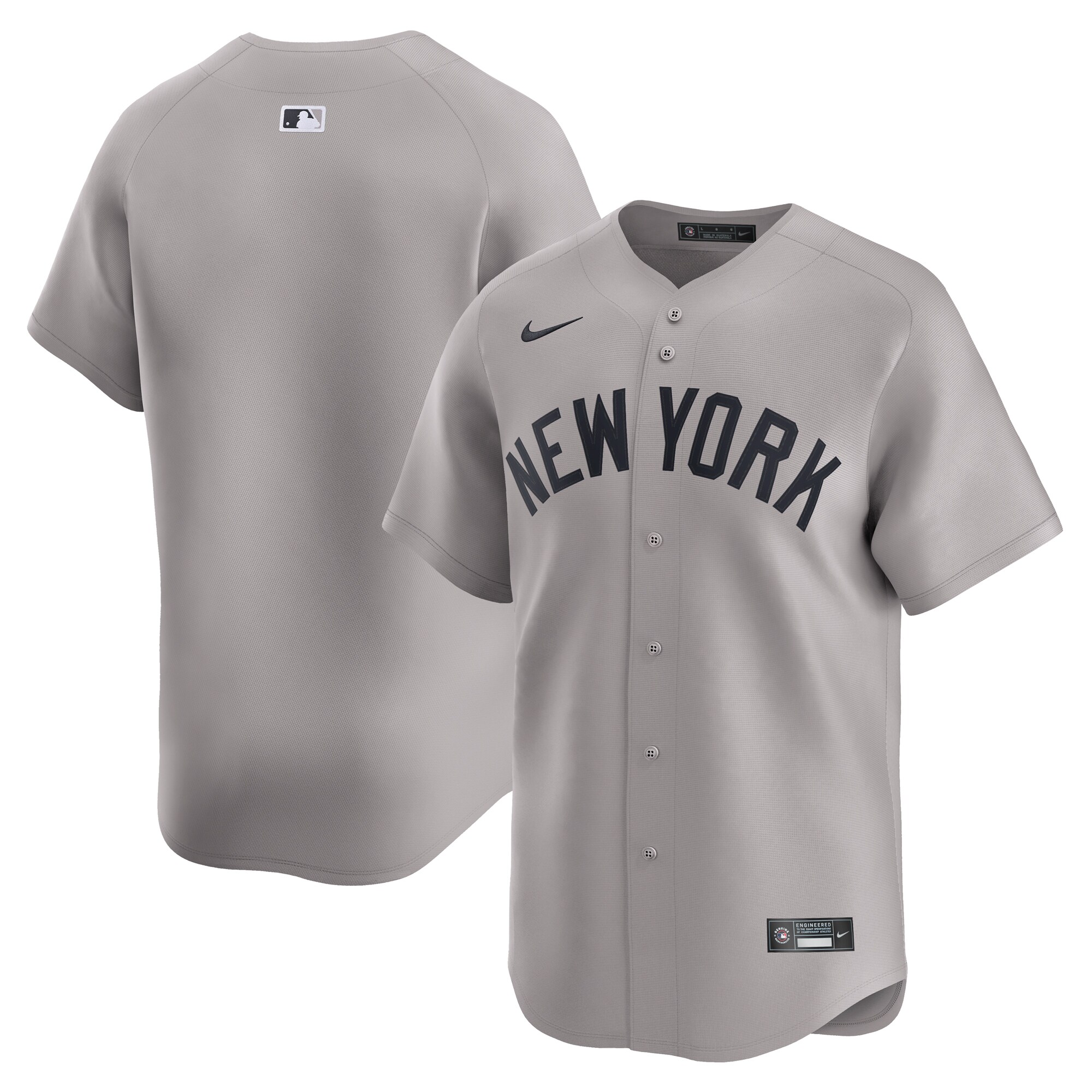 New York Yankees Away Limited Jersey - Gray