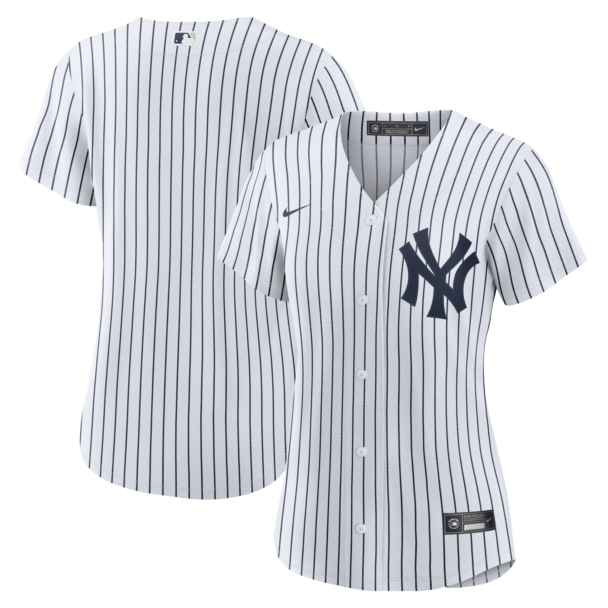 New York Yankees Women's Home Replica Team Jersey - White