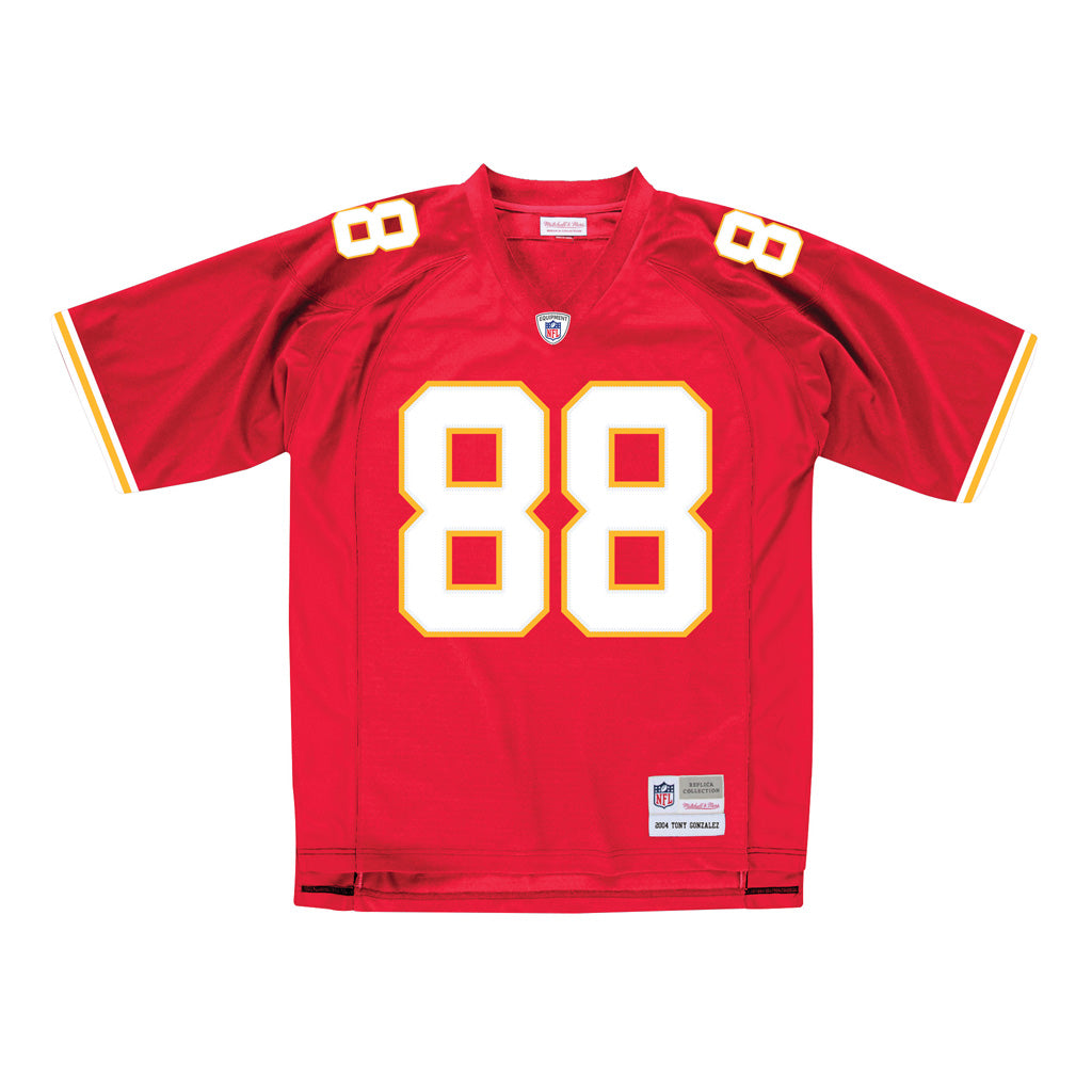 NFL Kansas City Chiefs Tony Gonzalez Mitchell & Ness 2004 Legacy Jersey - Image 2