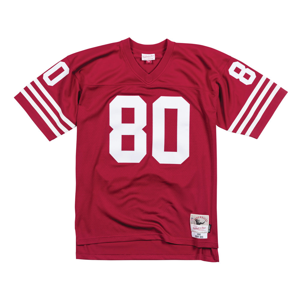 NFL San Francisco 49ers Jerry Rice Mitchell & Ness 1990 Legacy Jersey - Image 2