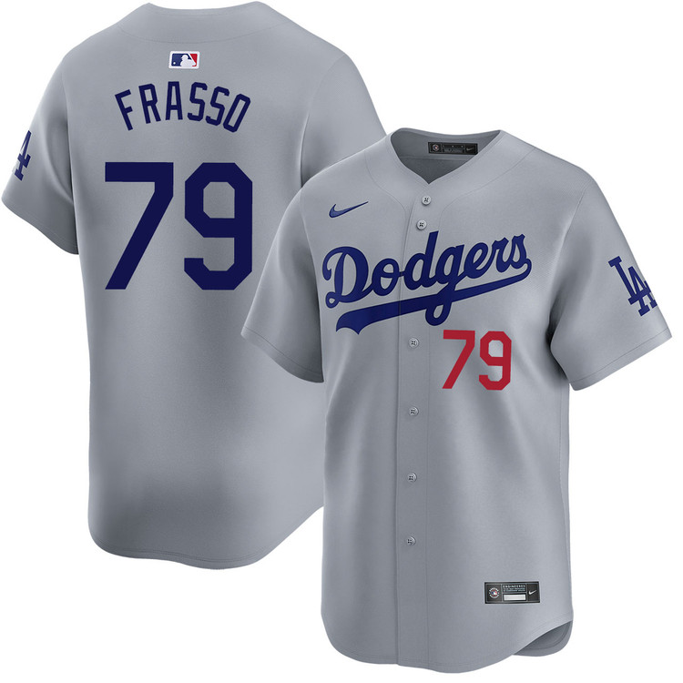 Nick Frasso Los Angeles Dodgers Alternate Road Limited Jersey