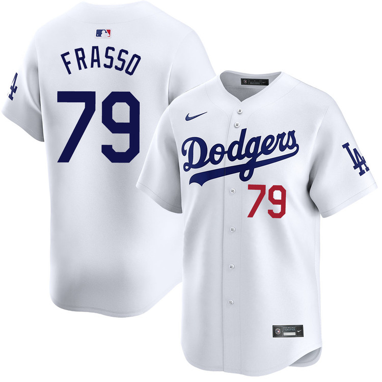 Nick Frasso Los Angeles Dodgers Home Limited Jersey