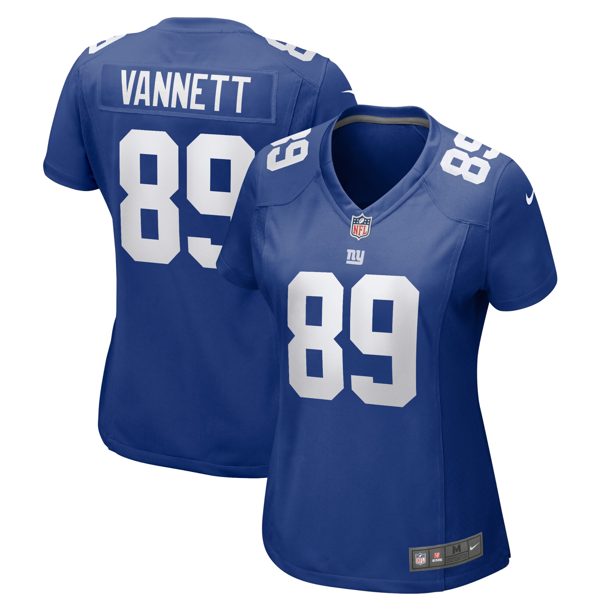 Nick Vannett New York Giants Women's Home Game Player Jersey - Royal