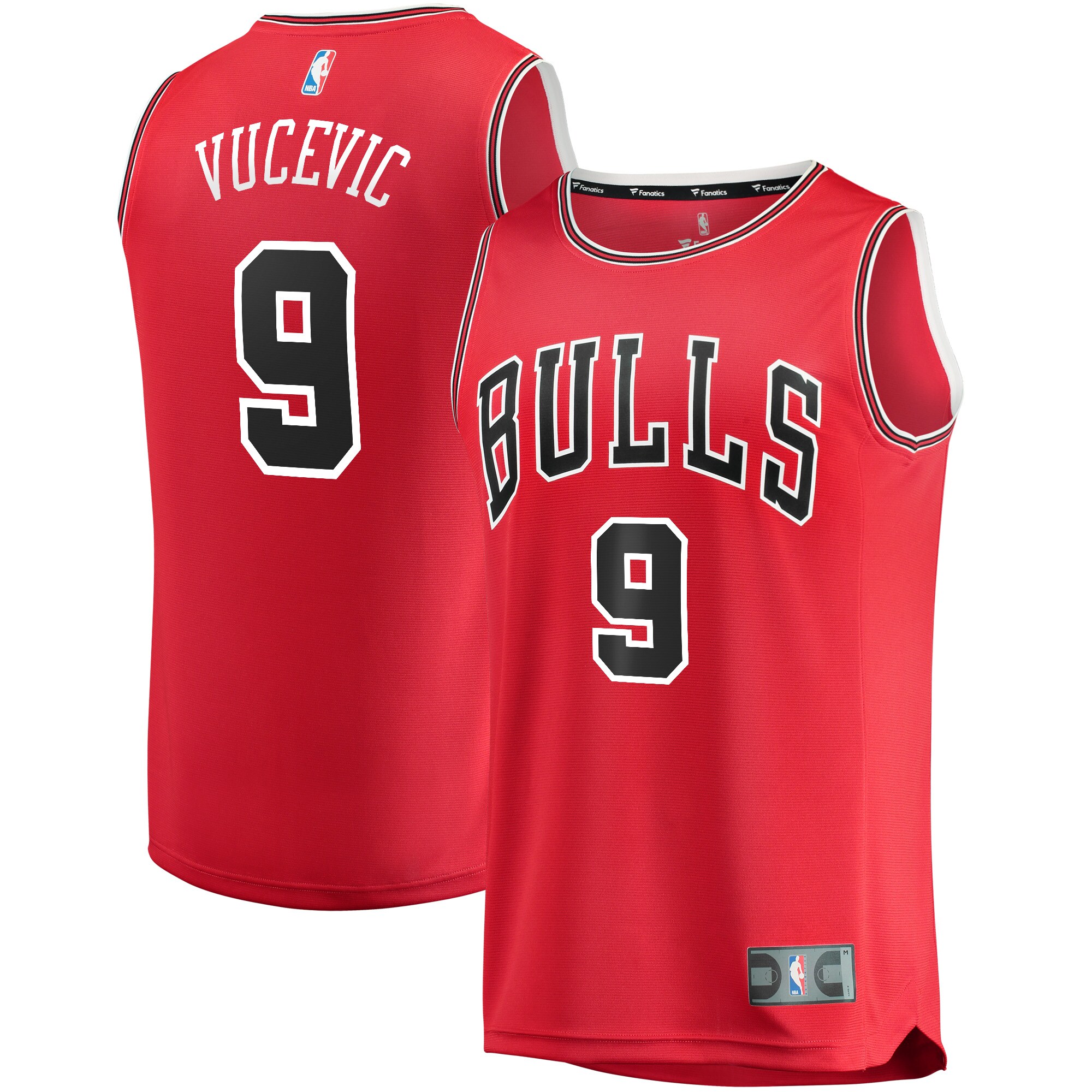 Nikola Vucevic Chicago Bulls Fanatics Youth Fast Break Replica Jersey - Icon Edition - Red