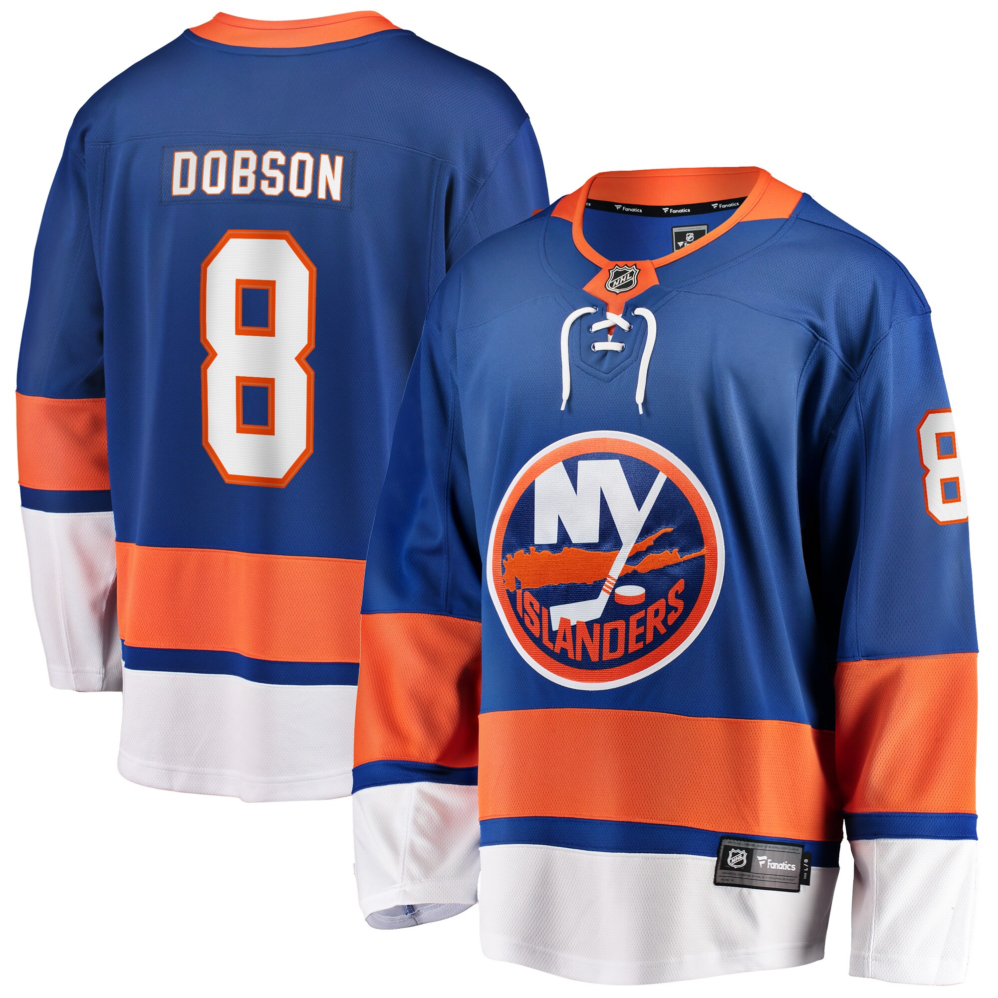 Noah Dobson New York Islanders Fanatics Replica Player Jersey - Royal
