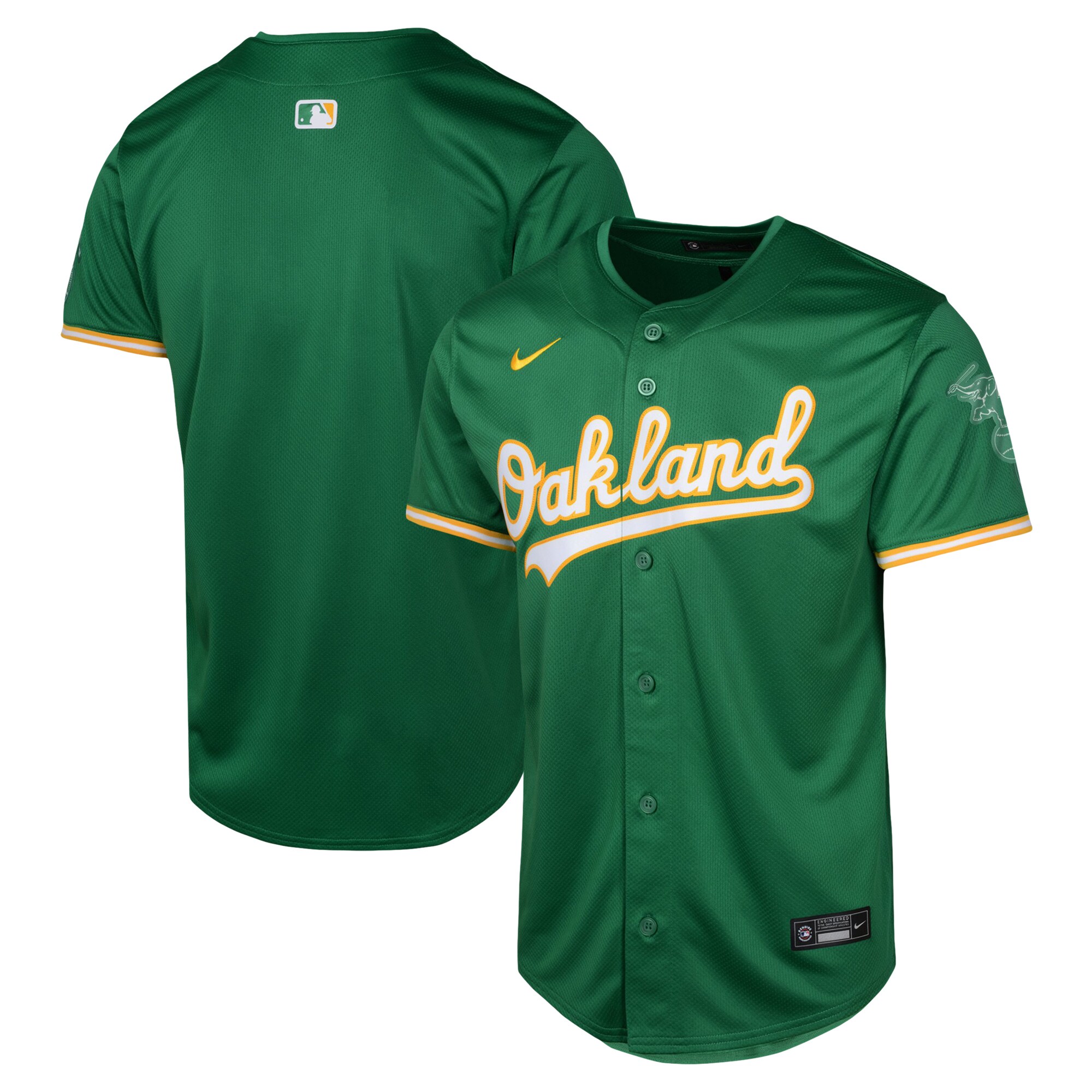 Oakland Athletics Youth Alternate Limited Jersey - Green