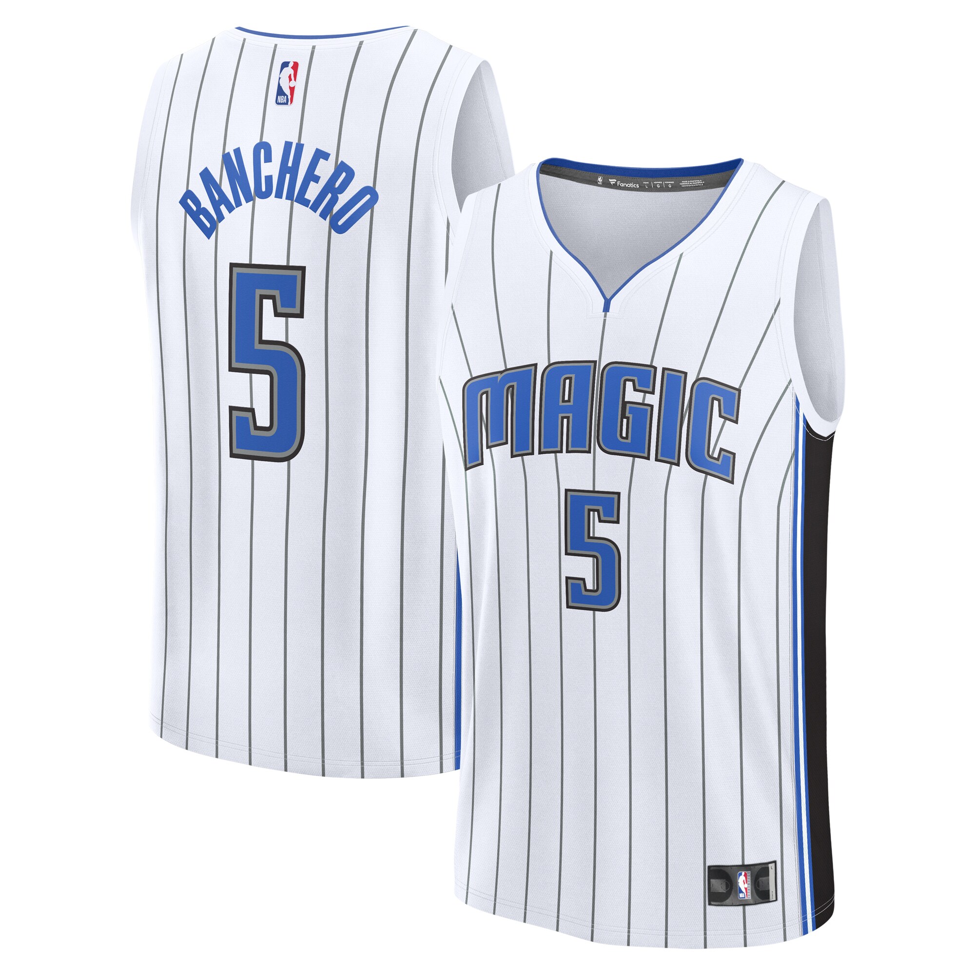 Paolo Banchero Orlando Magic Fanatics Youth Fast Break Replica Player Jersey - Association Edition - White