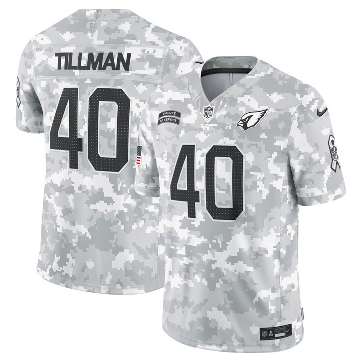 Pat Tillman Arizona Cardinals 2024 Salute to Service Retired Player Limited Jersey - Arctic Camo