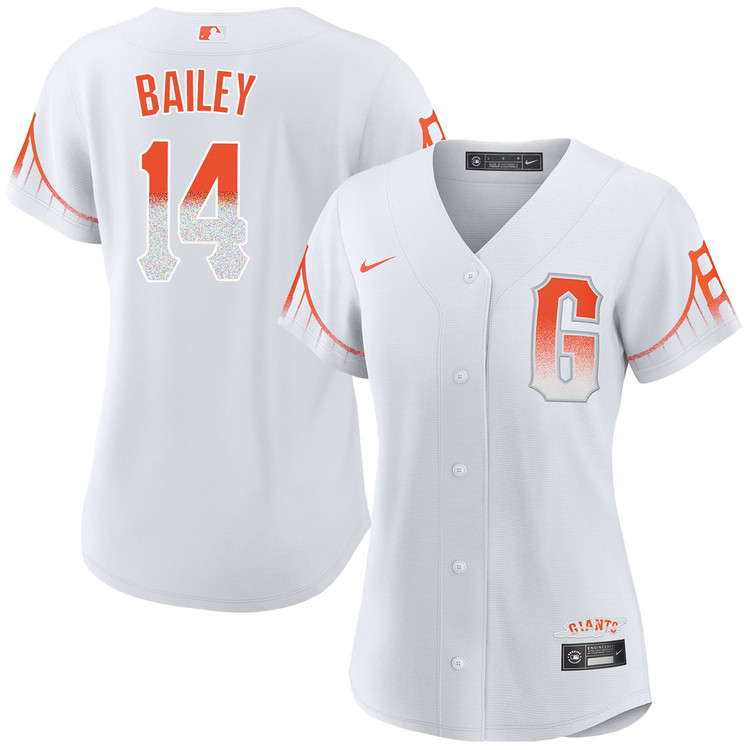 Patrick Bailey San Francisco Giants Women's City Connect Jersey