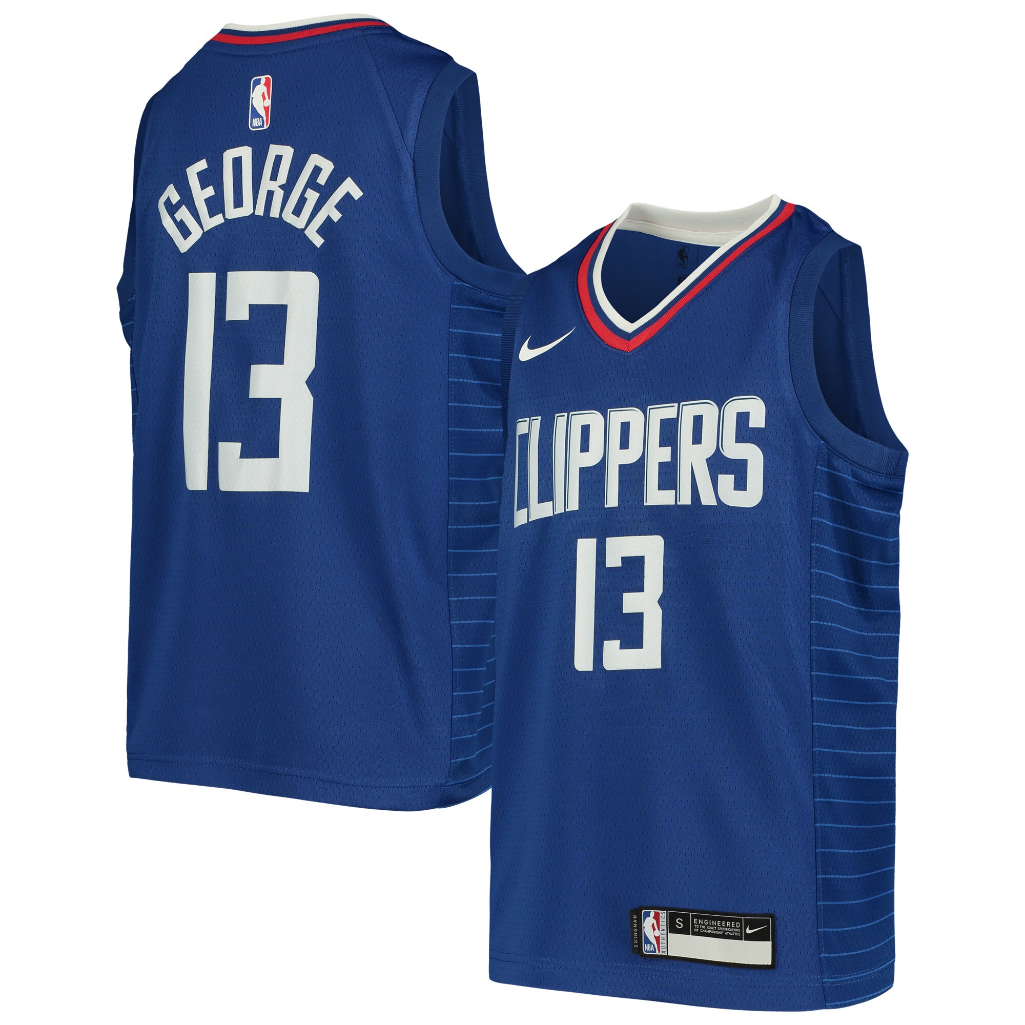 Paul George LA Clippers Youth Swingman Jersey - Icon Edition - Royal