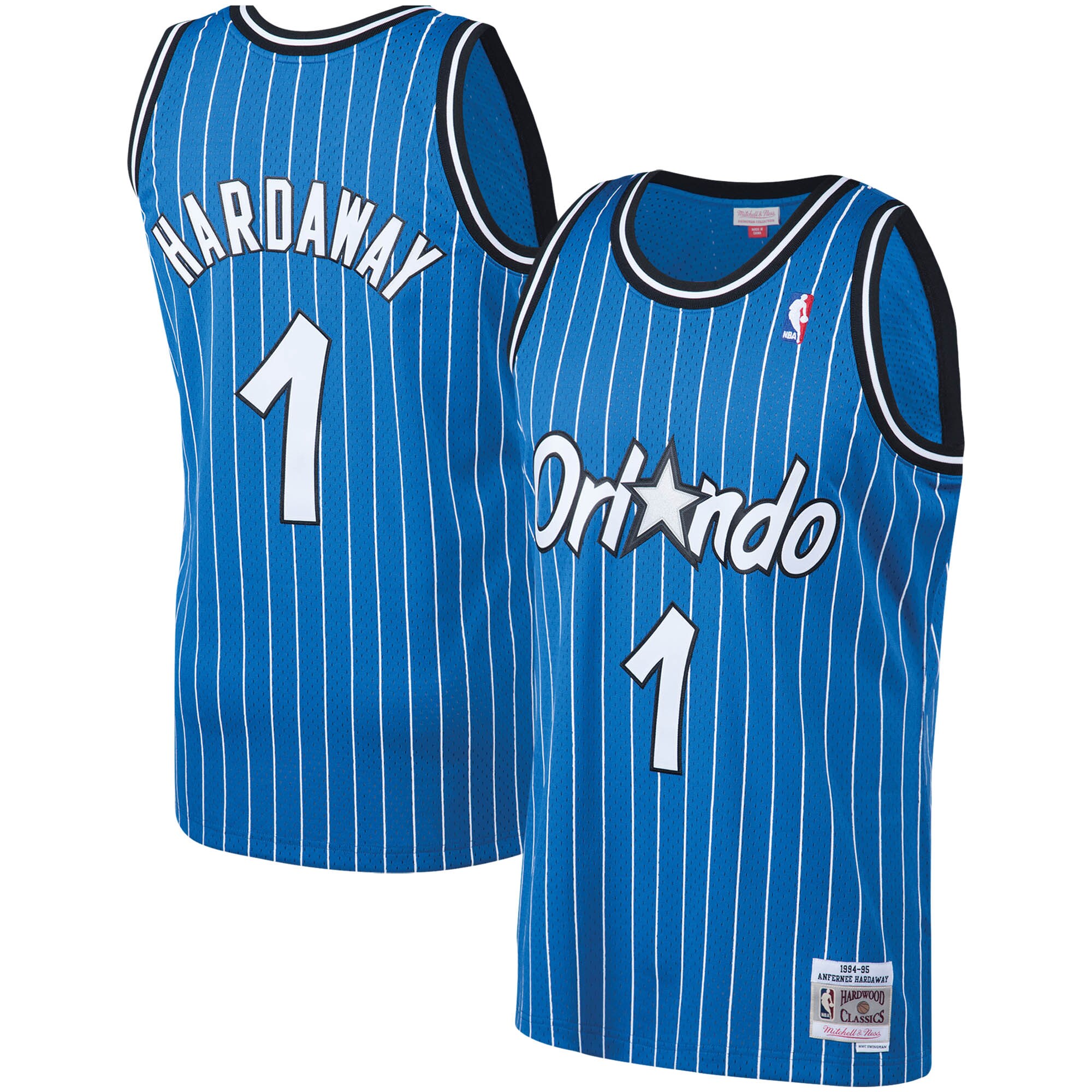 Penny Hardaway Orlando Magic Mitchell & Ness 1994\/95 Big & Tall Hardwood Classics Swingman Jersey - Blue
