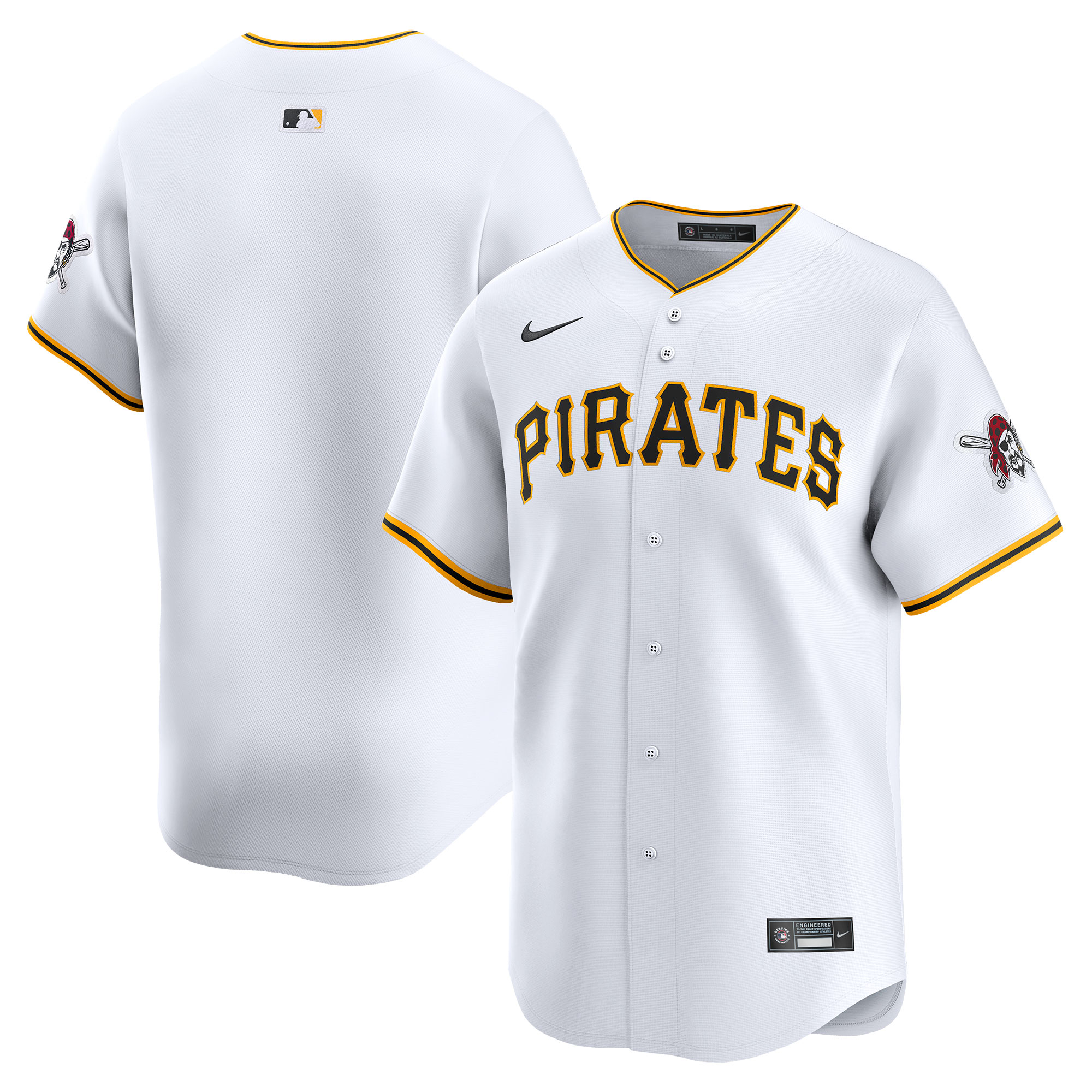 Pittsburgh Pirates Home Limited Jersey - White