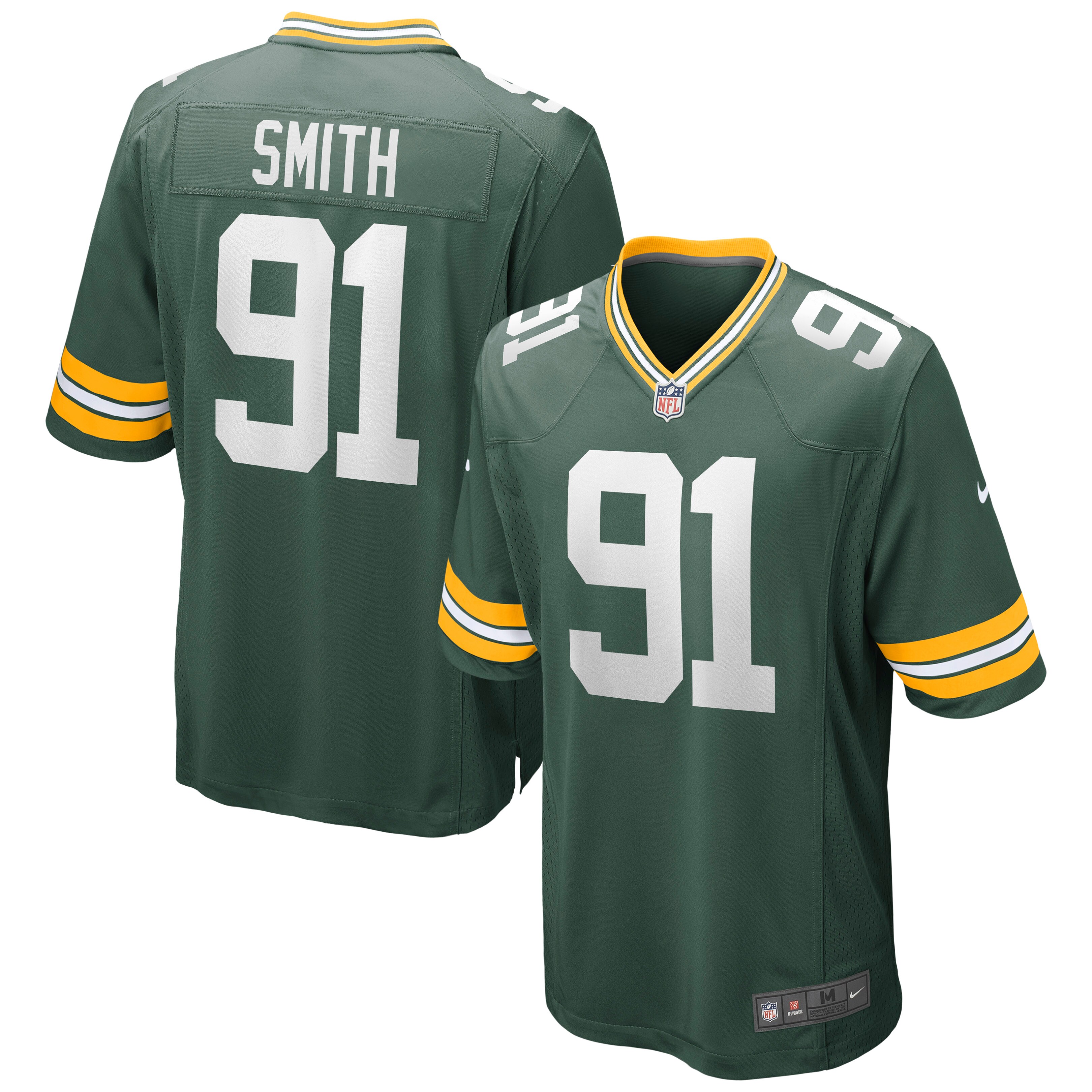 Preston Smith Green Bay Packers Game Jersey - Green