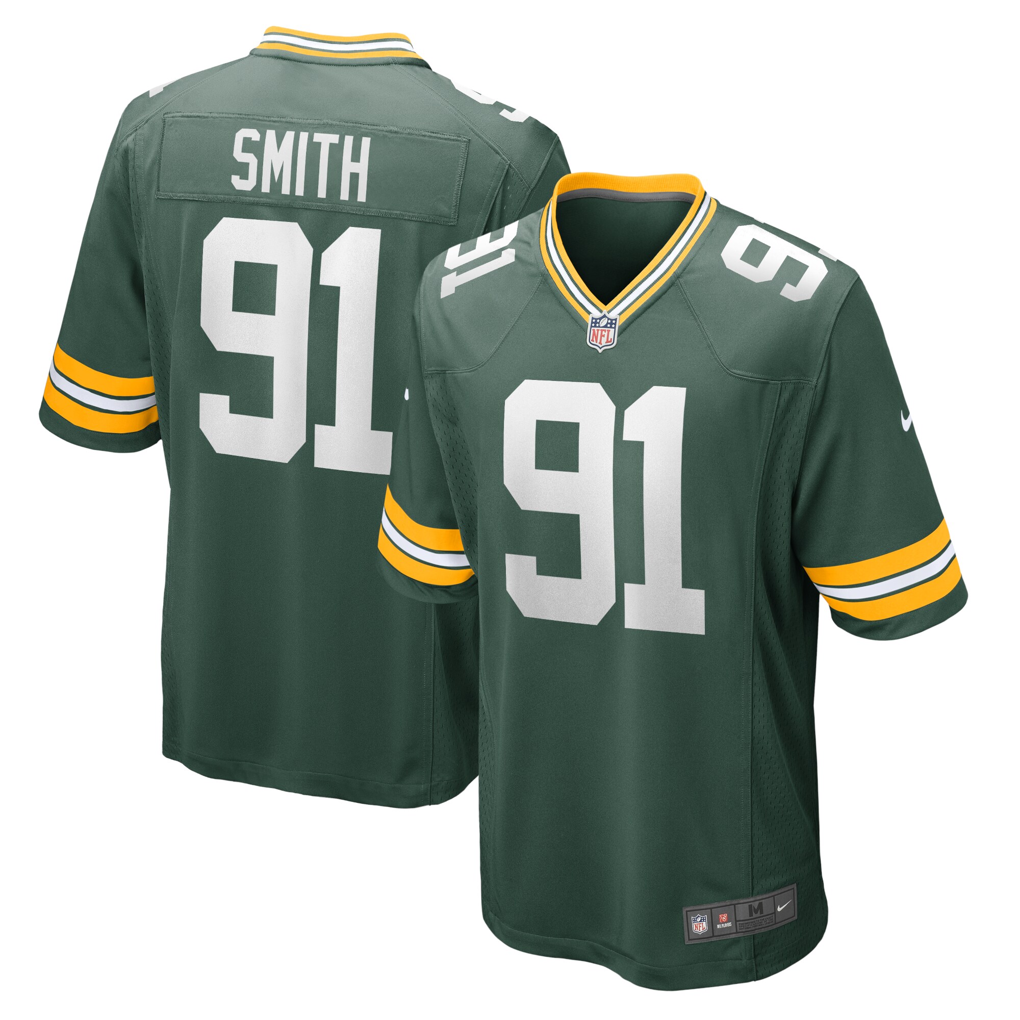 Preston Smith Green Bay Packers Game Team Jersey - Green