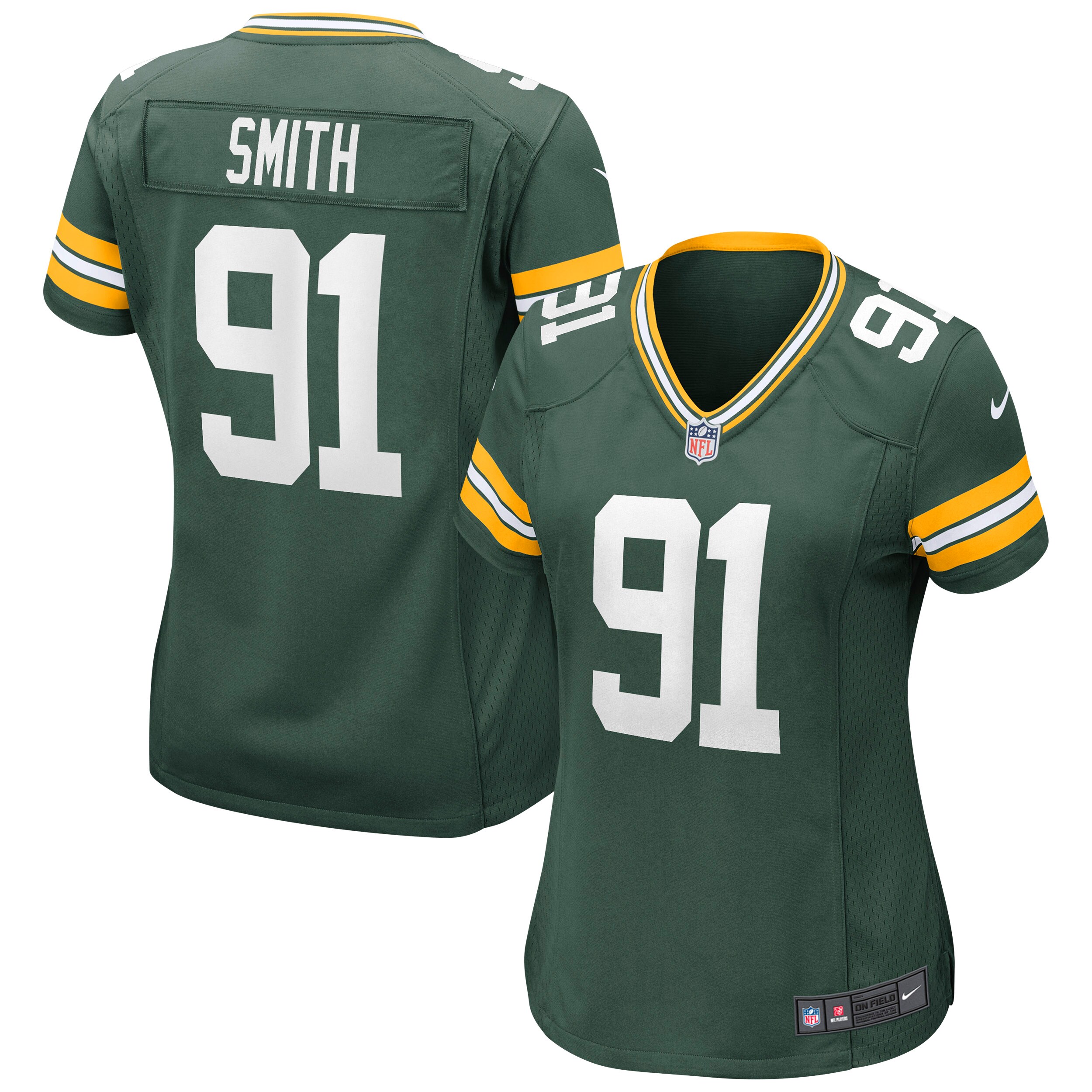 Preston Smith Green Bay Packers Women's Game Jersey - Green