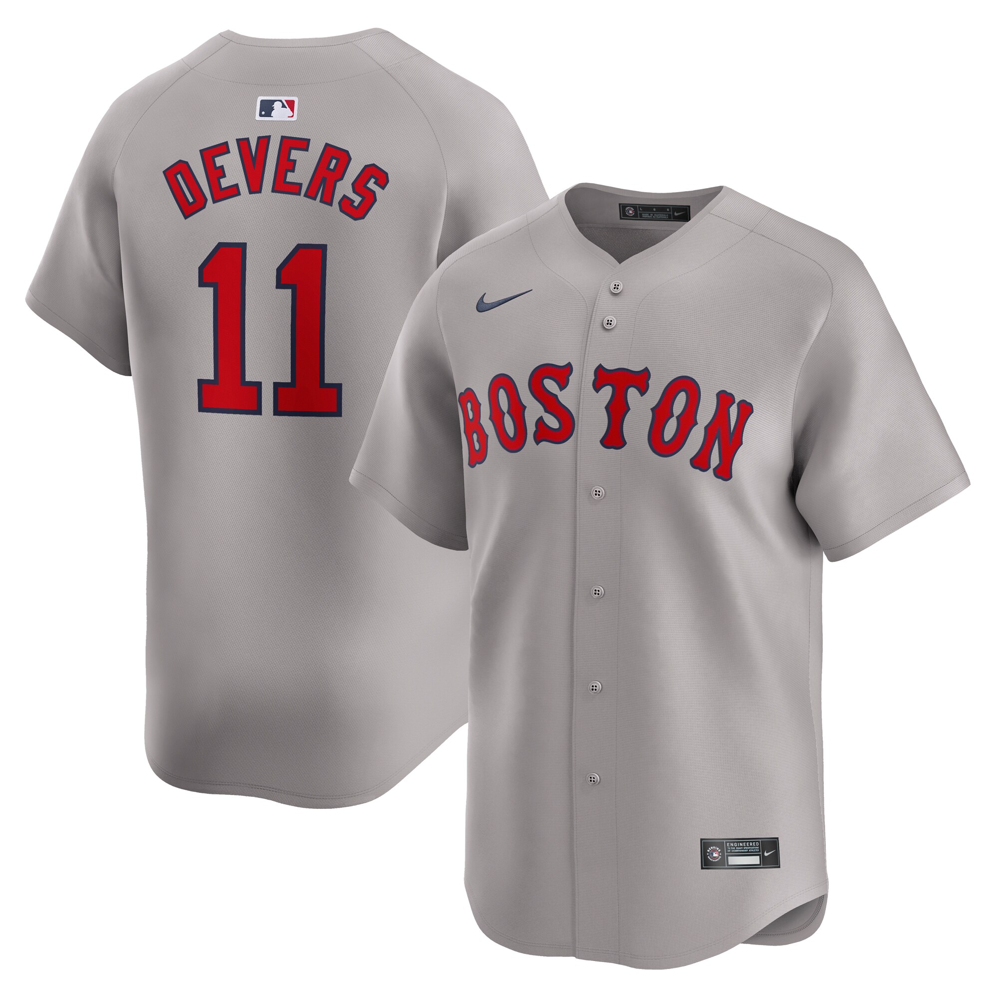 Rafael Devers Boston Red Sox Away Limited Player Jersey - Gray