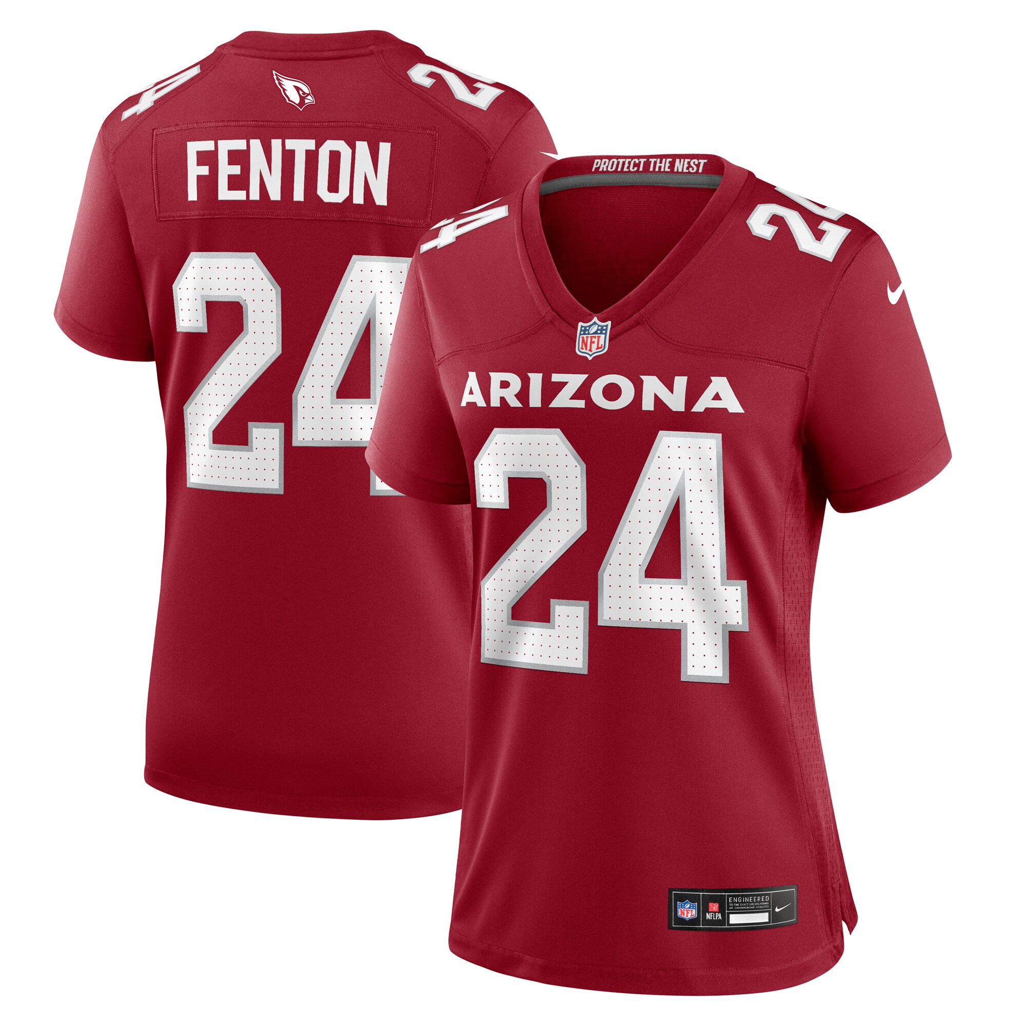 Rashad Fenton Arizona Cardinals Women's Game Player Jersey - Cardinal