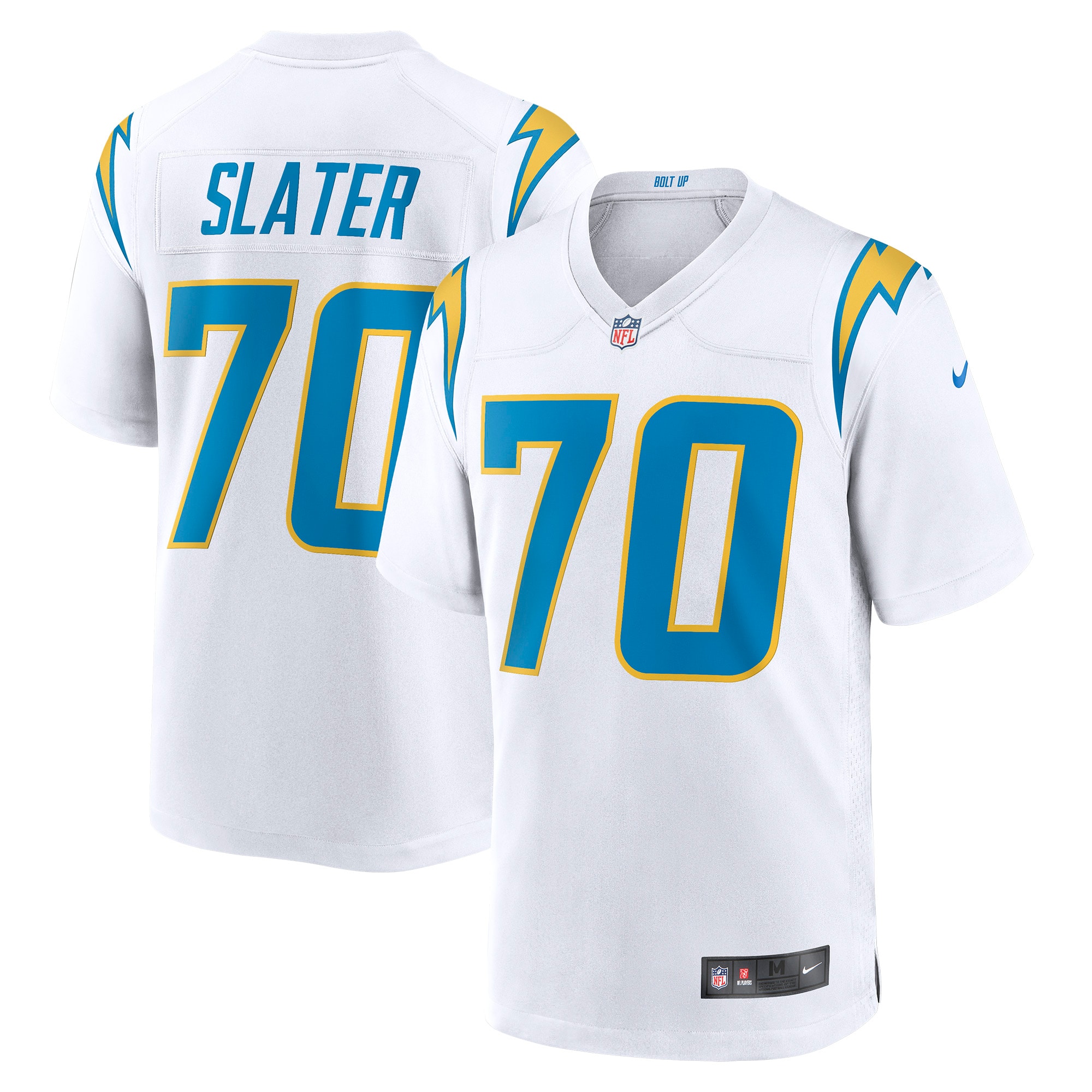 Rashawn Slater Los Angeles Chargers Game Jersey - White