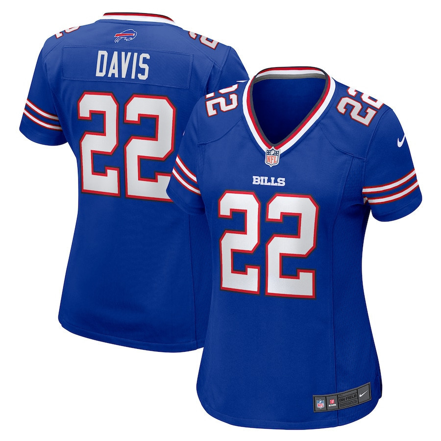 Ray Davis 22 Buffalo Bills Women's Game Jersey - Royal