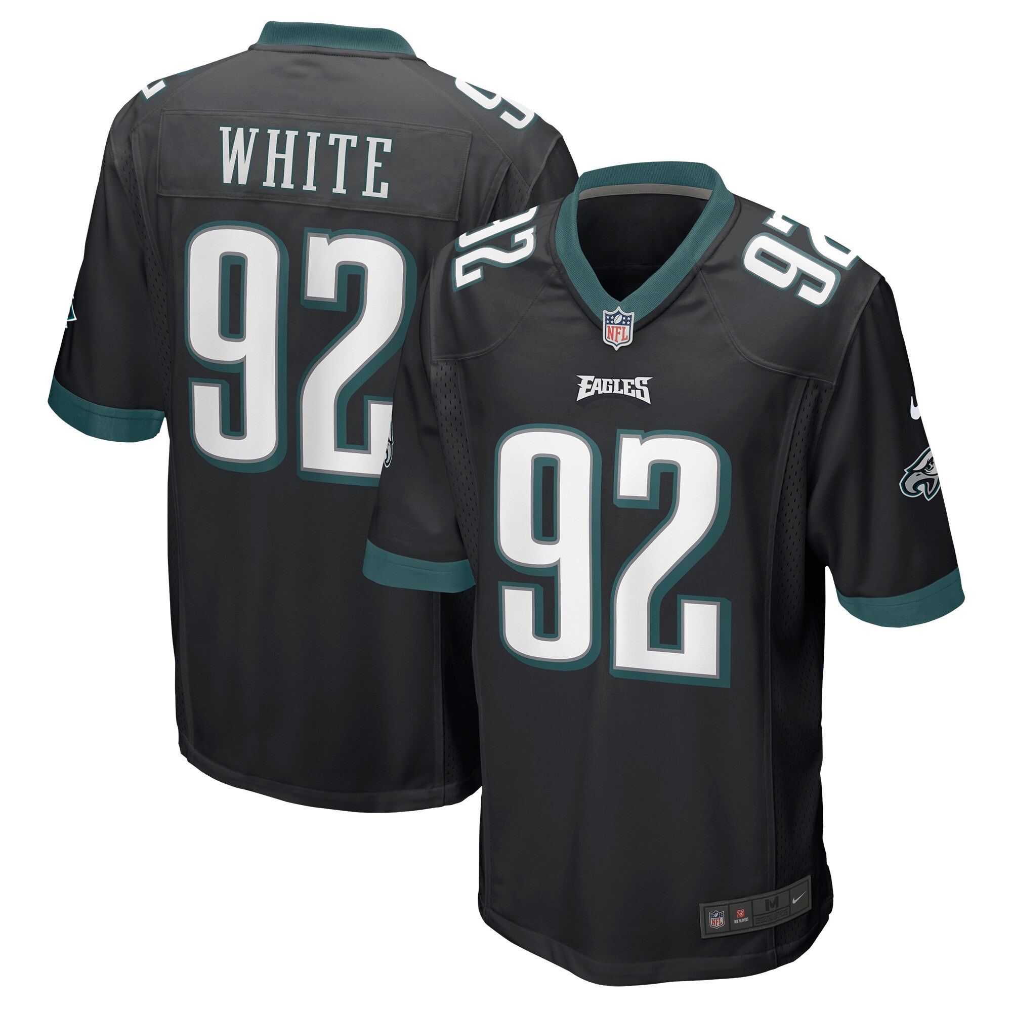 Reggie White Philadelphia Eagles Retired Player Alternate Game Jersey - Black