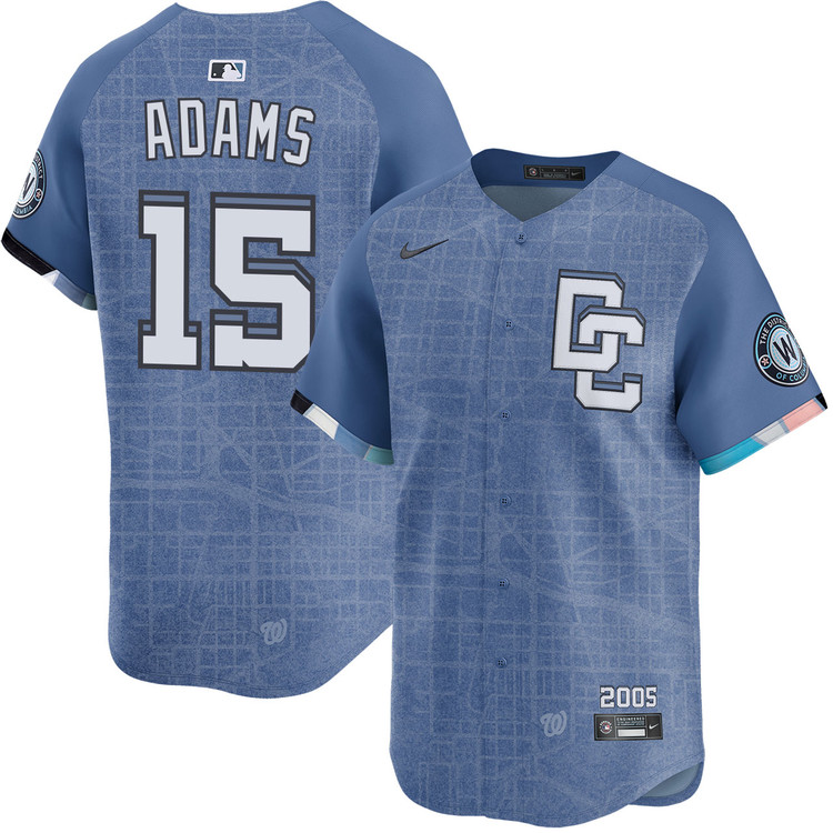 Riley Adams Washington Nationals City Connect 2.0 Limited Jersey