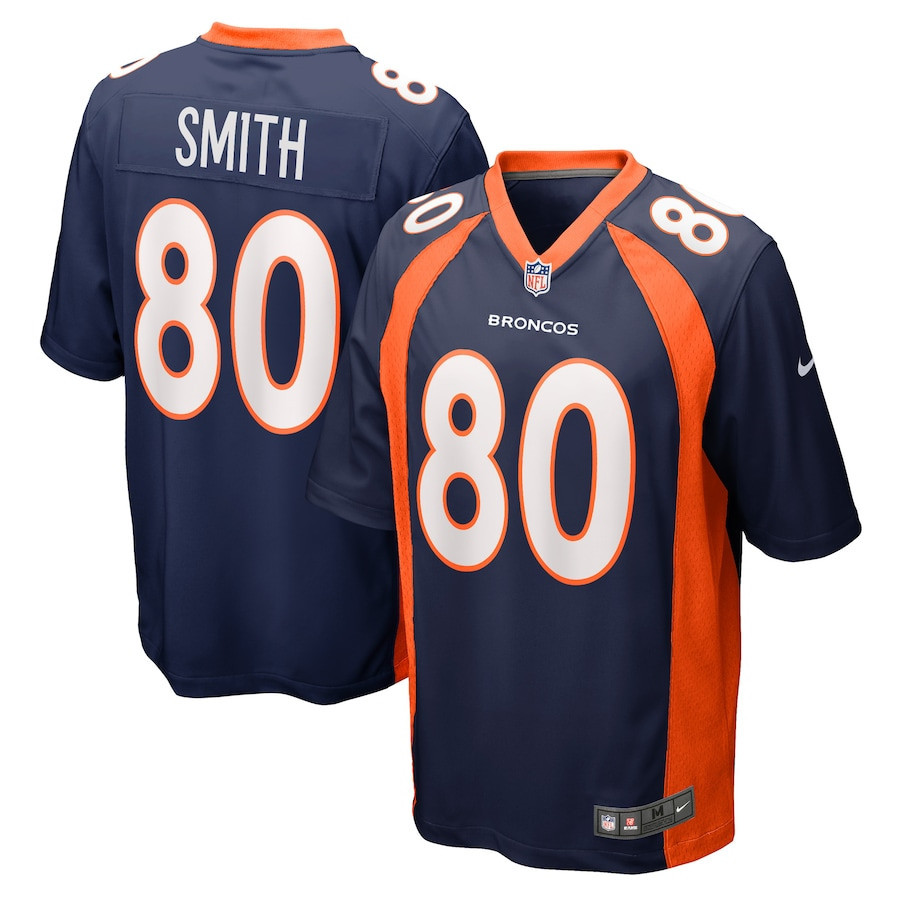 Rod Smith 80 Denver Broncos Men Retired Jersey - Navy