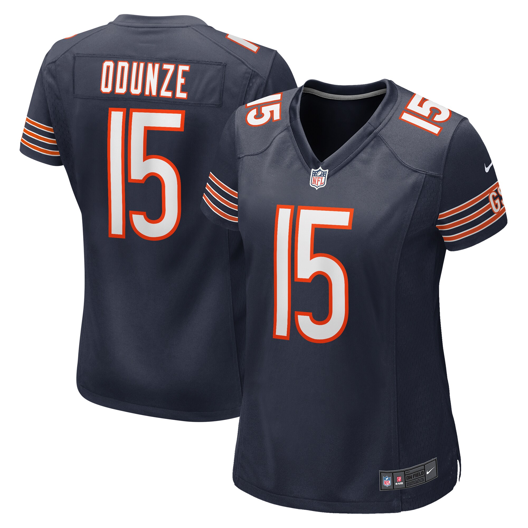 Rome Odunze Chicago Bears Women's Game Jersey - Navy