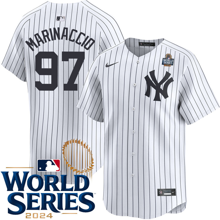 Ron Marinaccio New York Yankees Youth Home Limited World Series Jersey