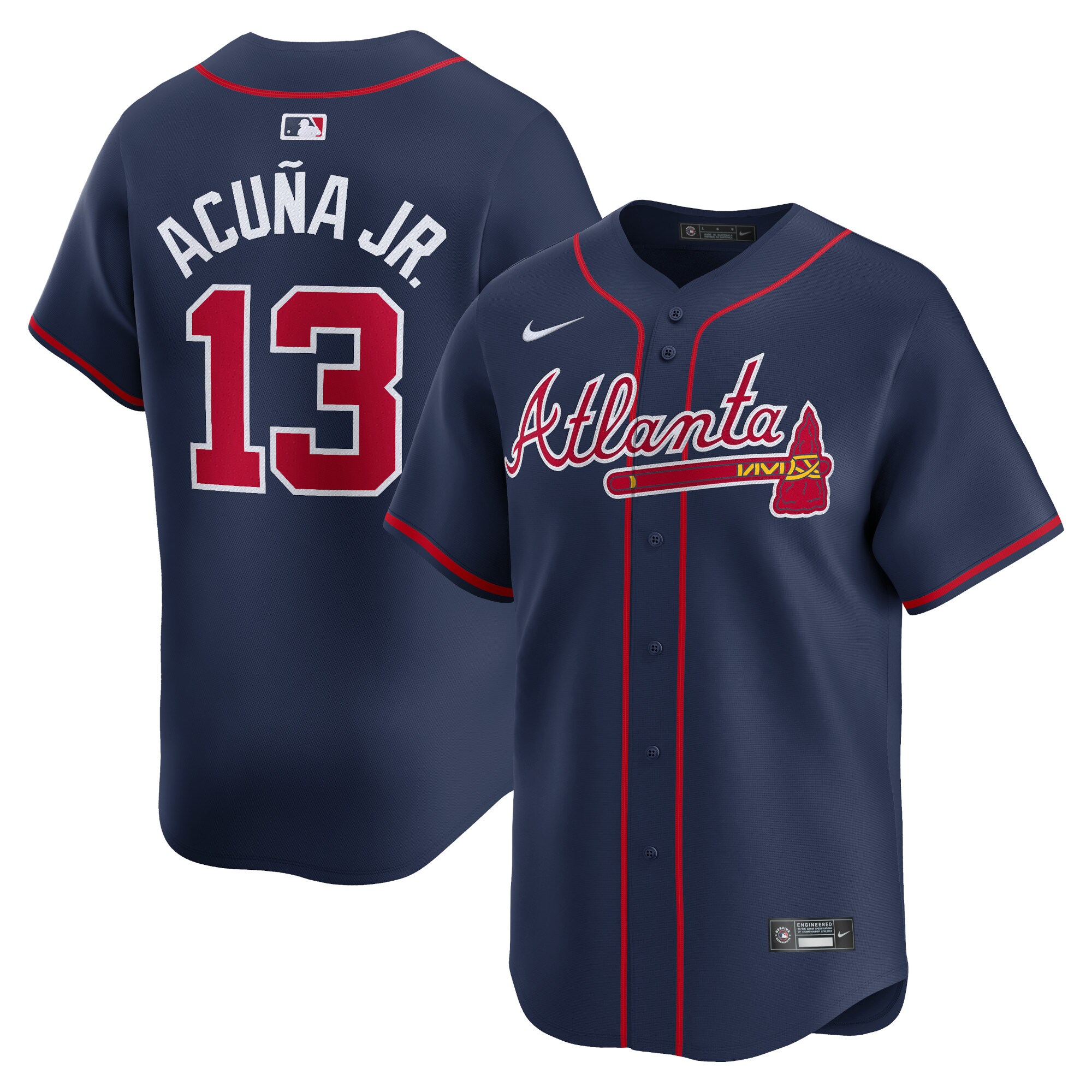 Ronald Acu\u00c3\u00b1a Jr. Atlanta Braves Alternate Limited Player Jersey\u00c2\u00a0\u00e2\u20ac\u201c Navy