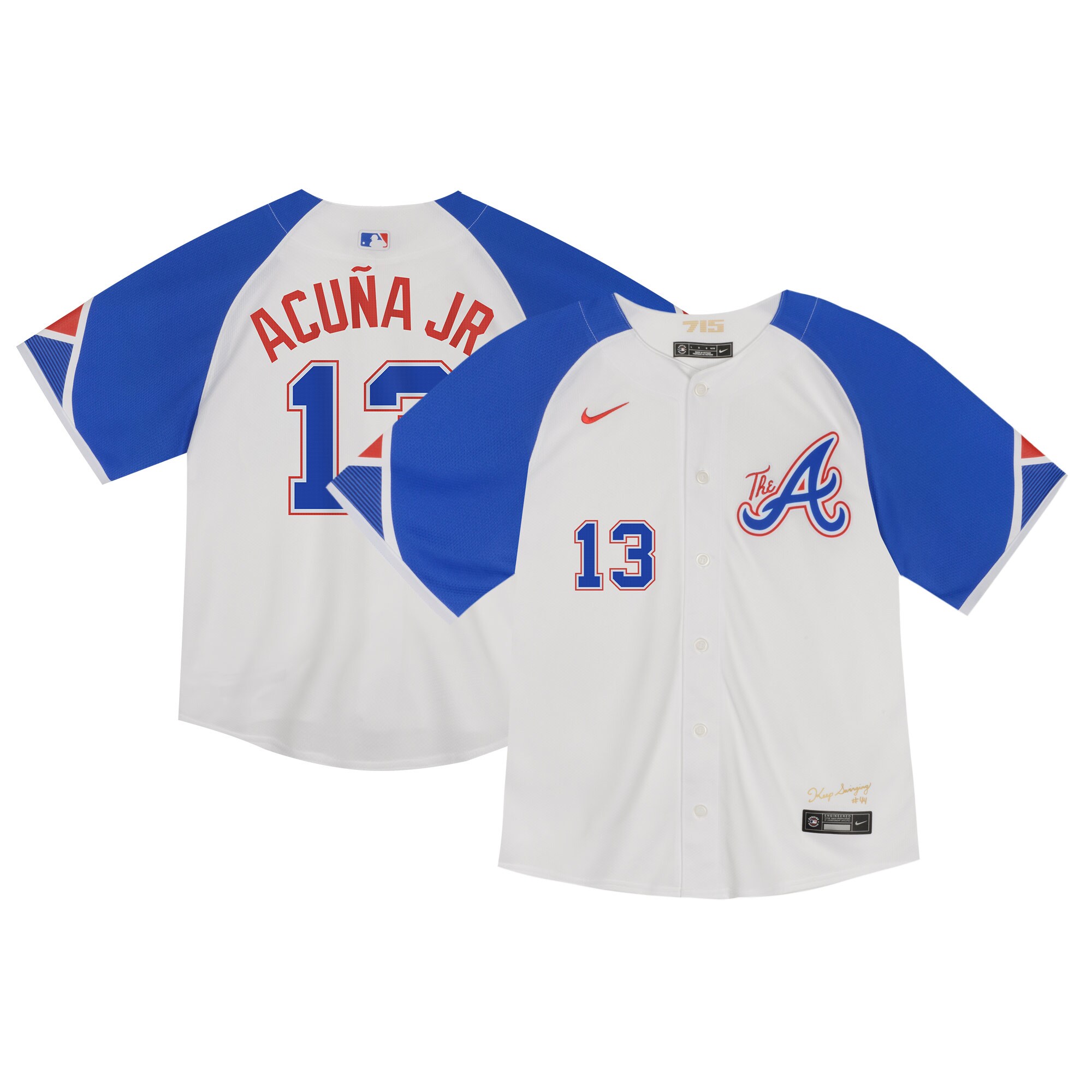 Ronald Acu\u00c3\u00b1a Jr. Atlanta Braves Toddler City Connect Limited Player Jersey - White