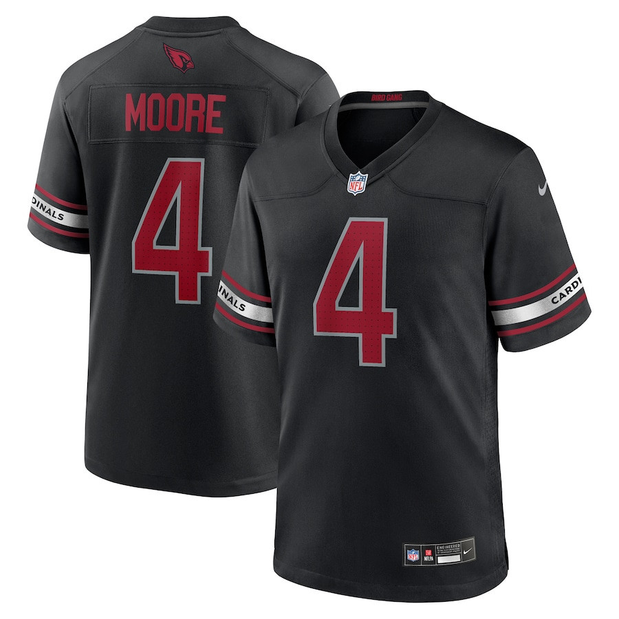 Rondale Moore 4 Arizona Cardinals Men GameJersey - Black