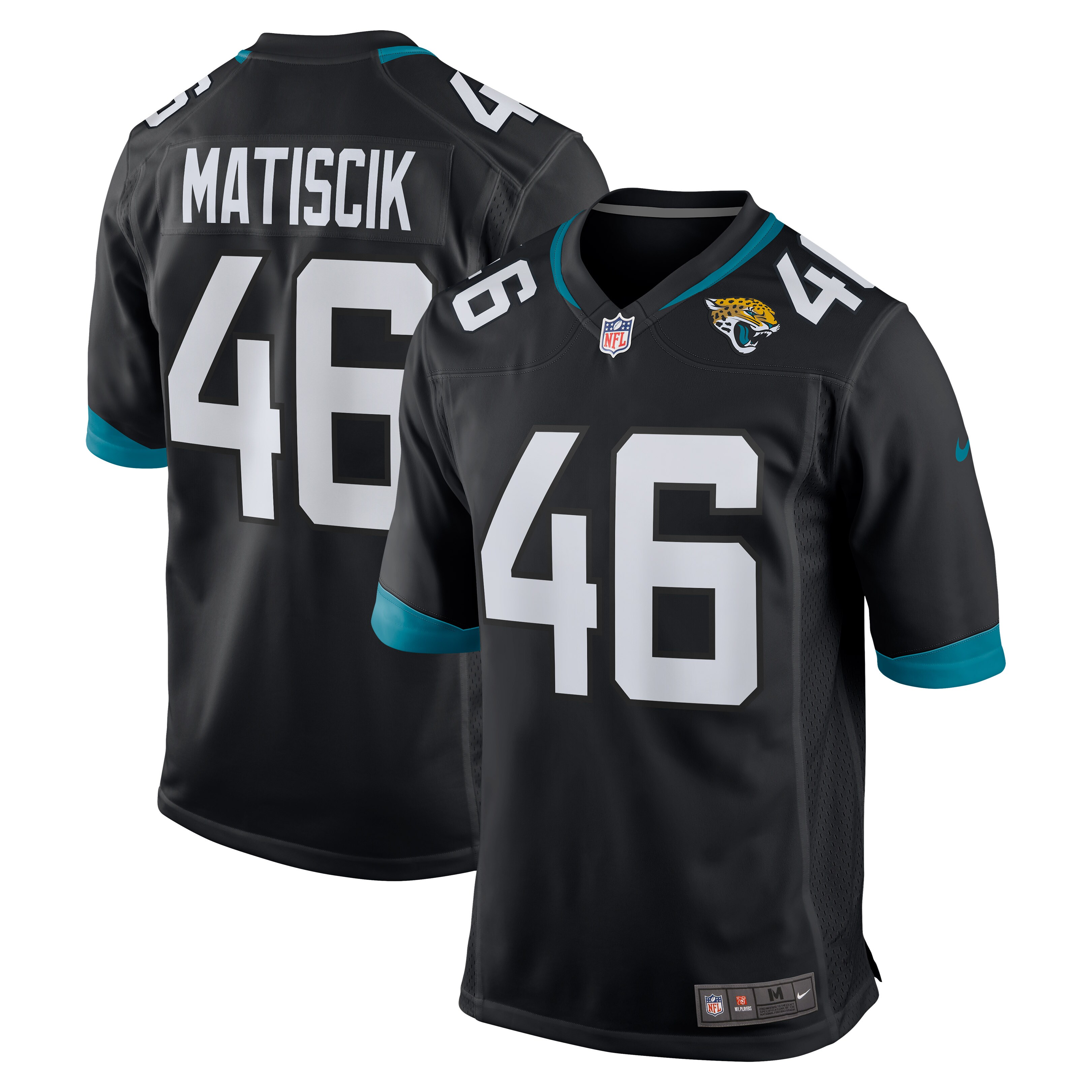 Ross Matiscik Jacksonville Jaguars Game Jersey - Black