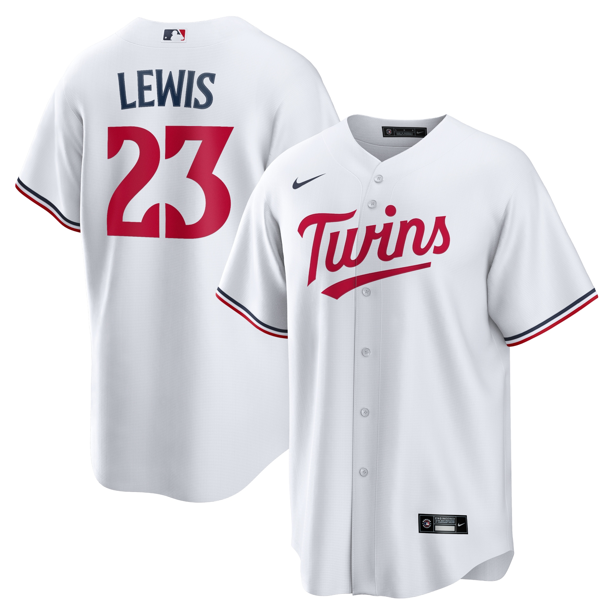 Royce Lewis Minnesota Twins Replica Player Jersey - White