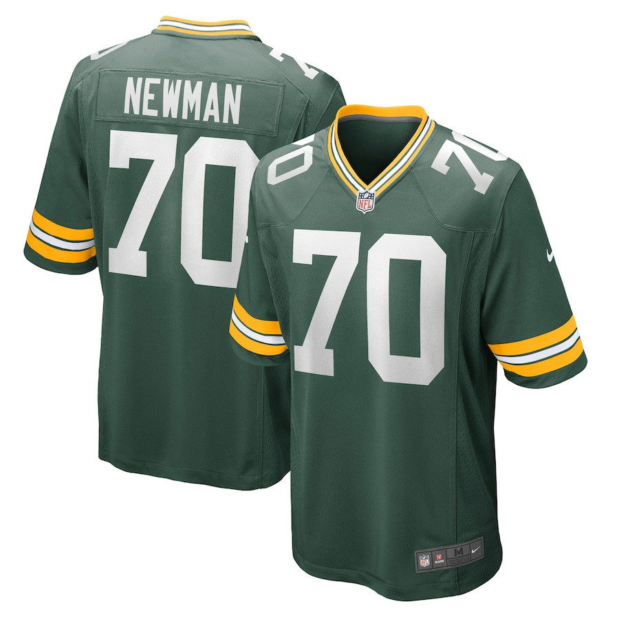 Royce Newman 70 Green Bay Packers Men Game Jersey - Green