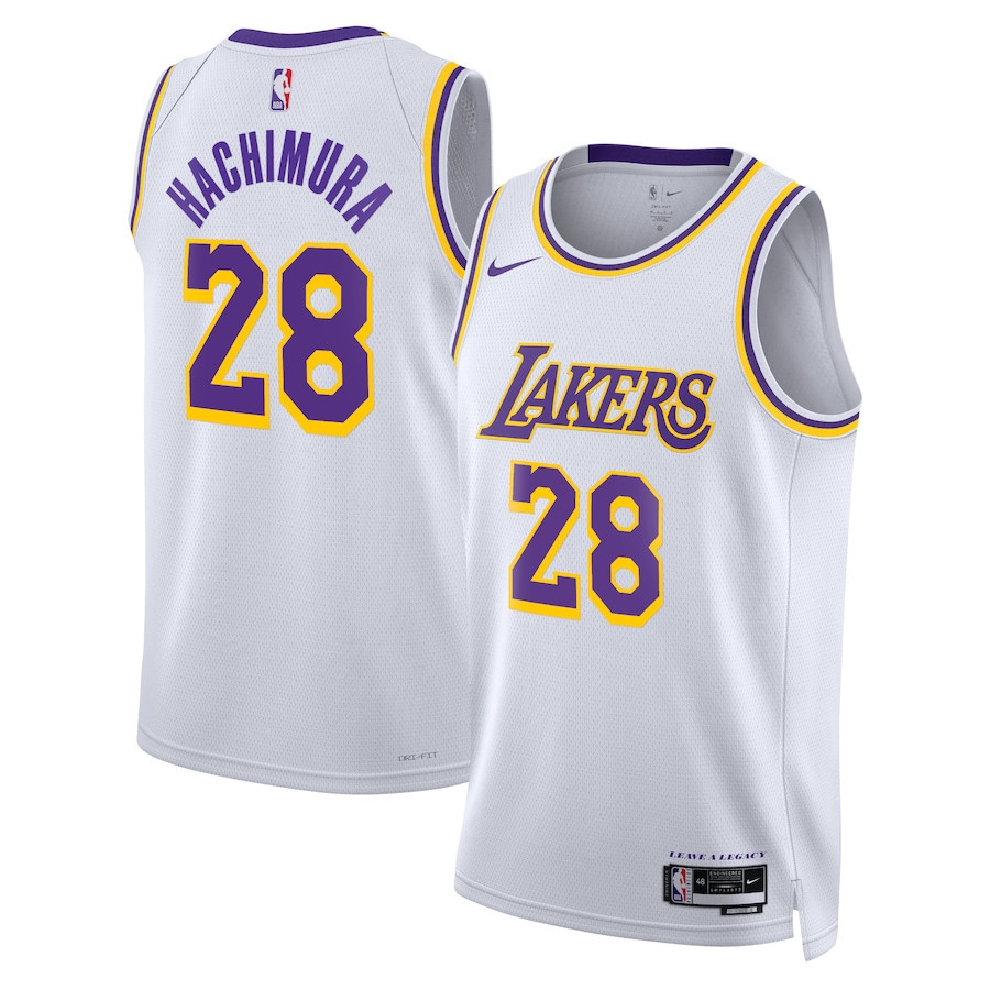 Rui Hachimura 28 Los Angeles Lakers Unisex Swingman Jersey - Association Edition - White
