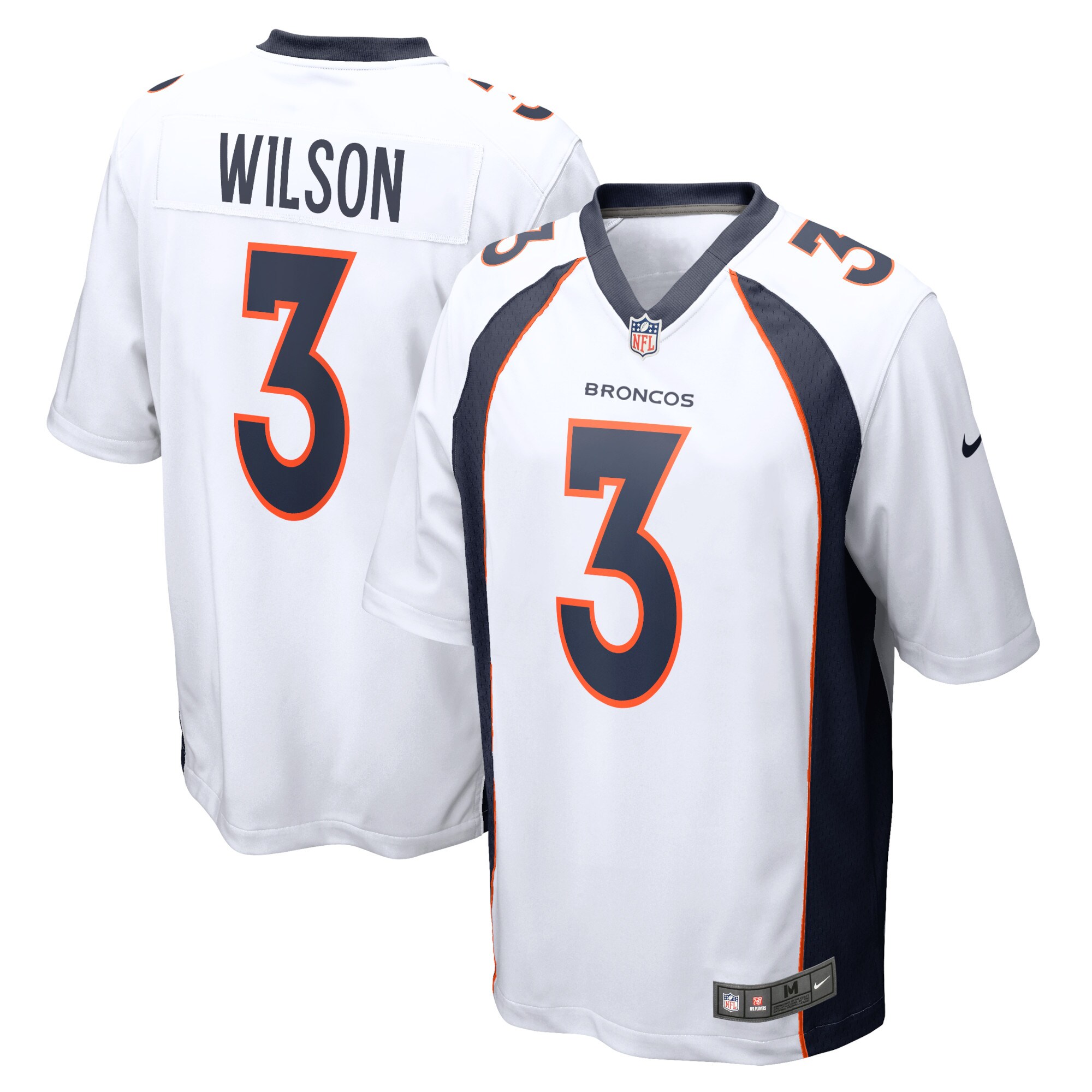 Russell Wilson Denver Broncos Youth Game Jersey - White
