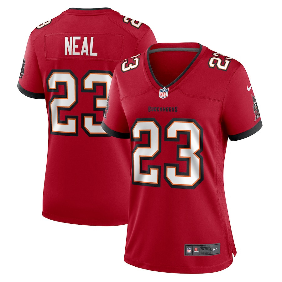 Ryan Neal 23 Tampa Bay Buccaneers Women Game Jersey - Red