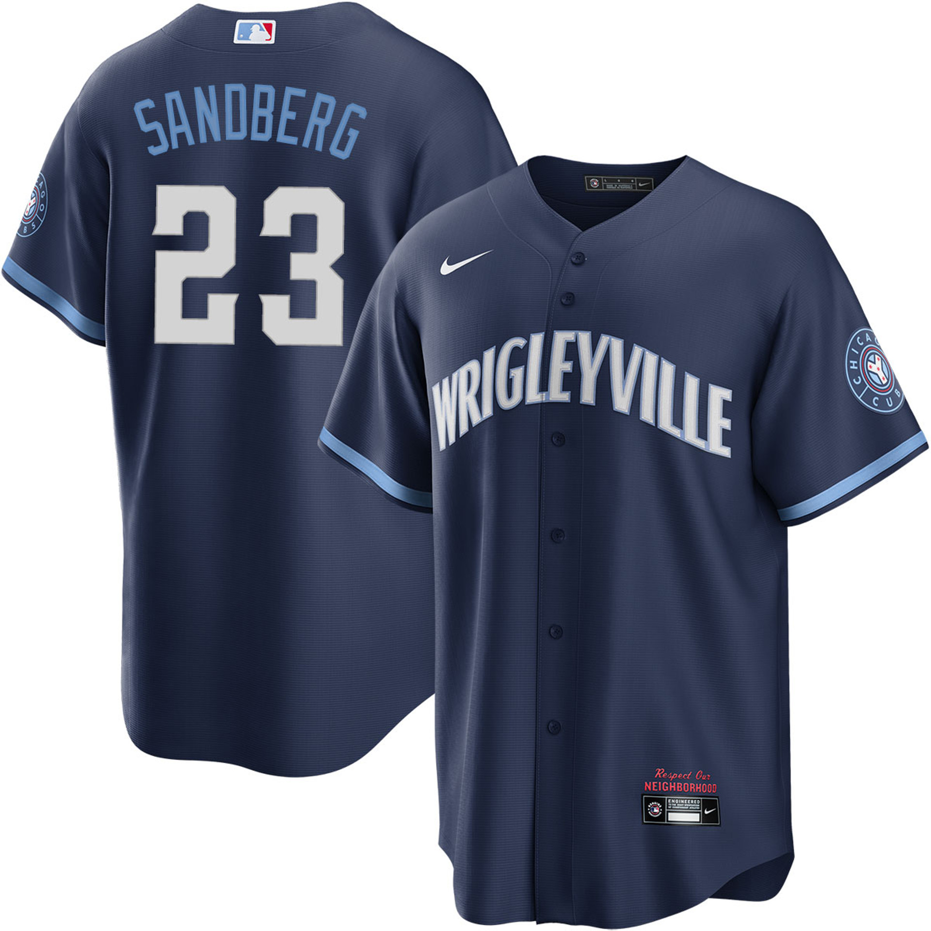 Ryne Sandberg Chicago Cubs City Connect Jersey