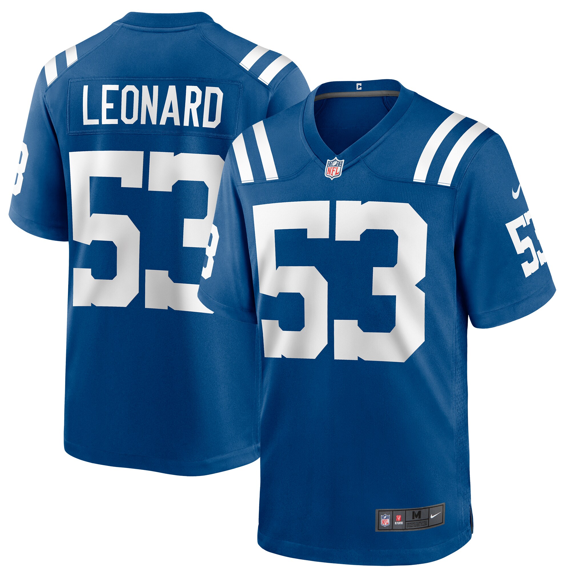 Shaquille Leonard Indianapolis Colts Game Jersey - Royal