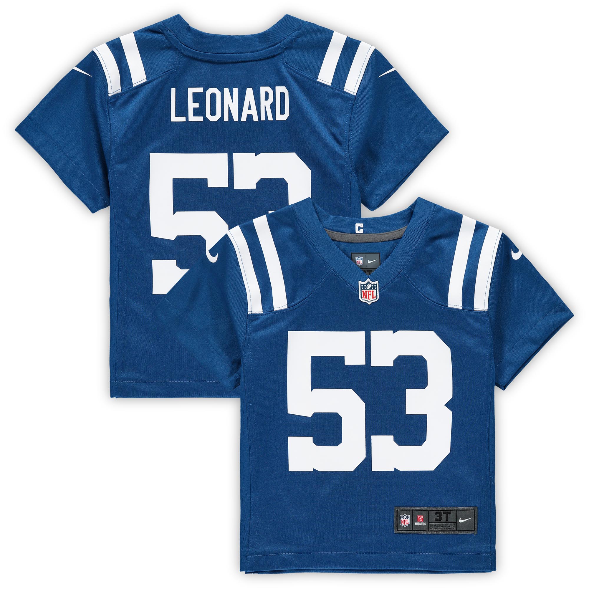 Shaquille Leonard Indianapolis Colts Toddler Game Jersey - Royal