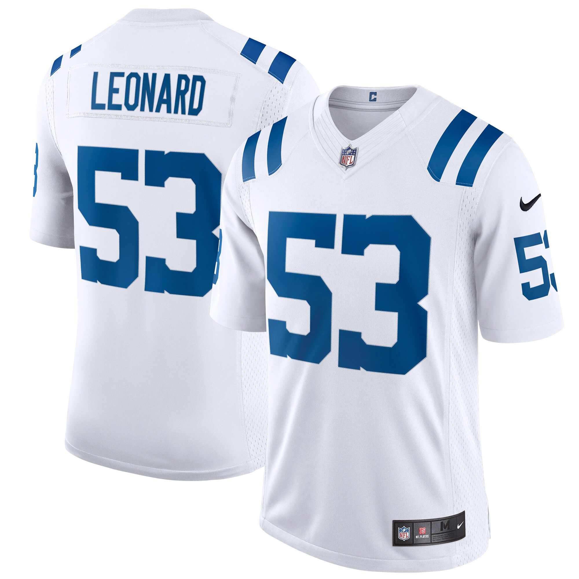 Shaquille Leonard Indianapolis Colts Vapor Limited Jersey - White