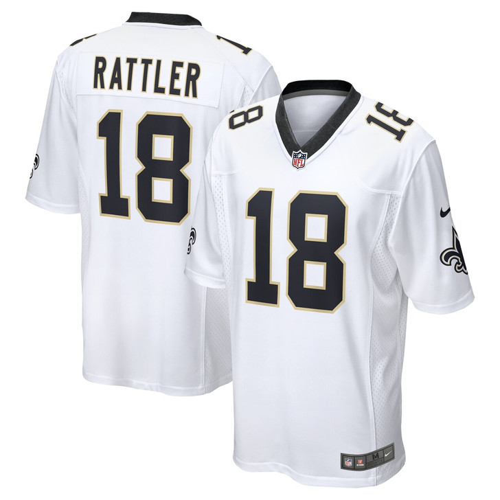 Spencer Rattler New Orleans Saints 2024 Game Player Jersey - White